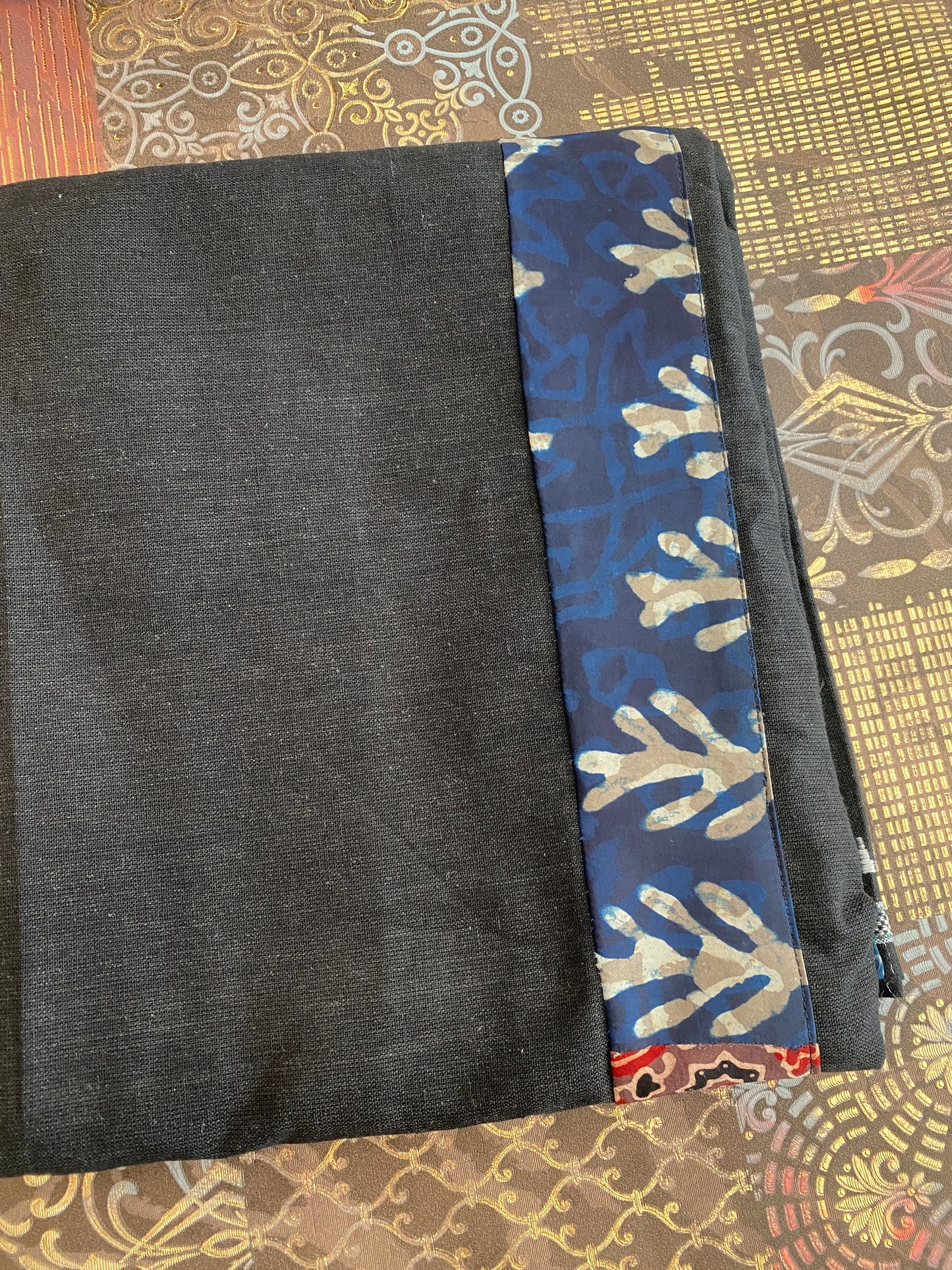 Modal Silk Multi Patch Cotton Mund