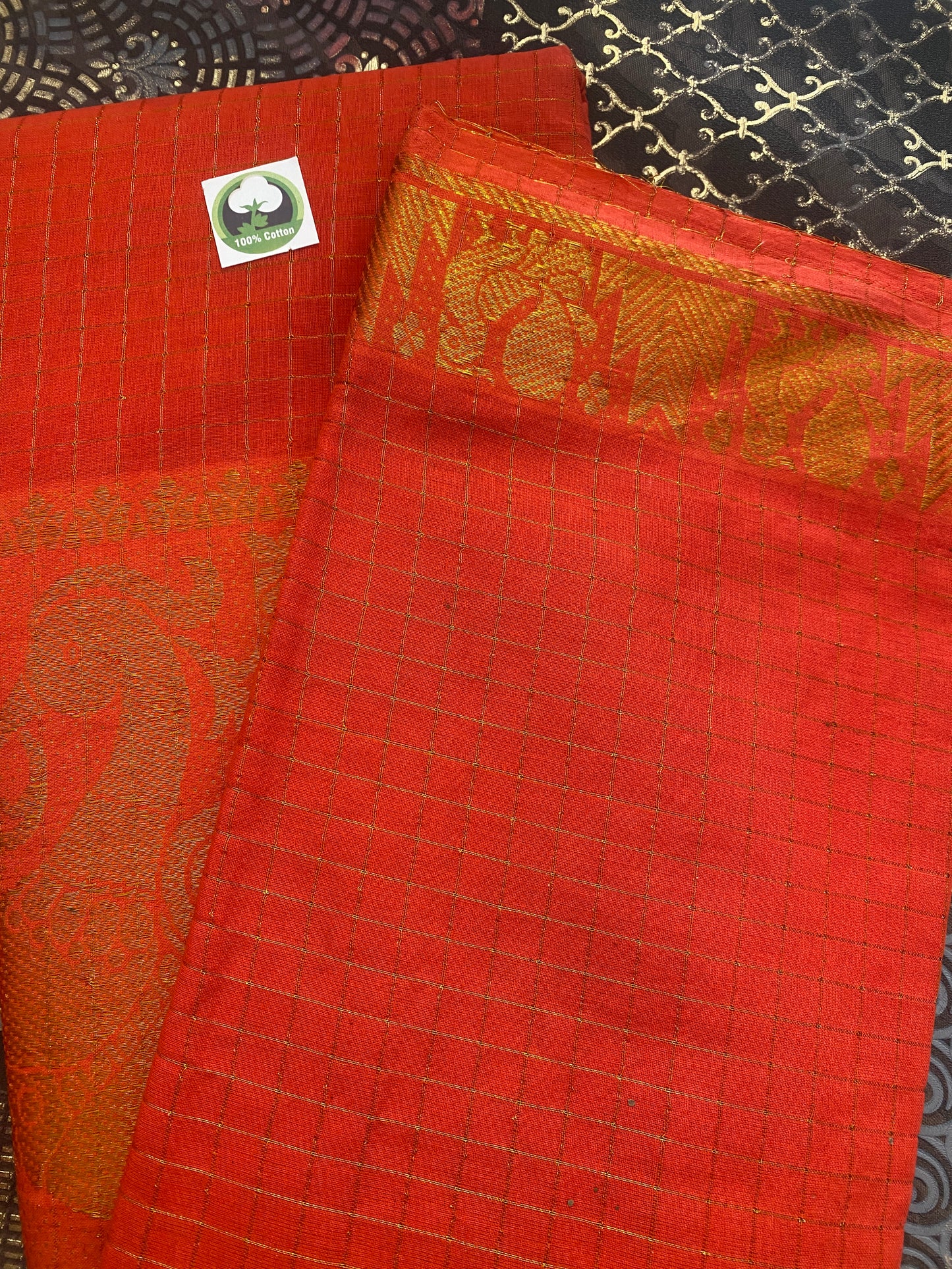 Madurai Sungudi Saree ( With Blouse )