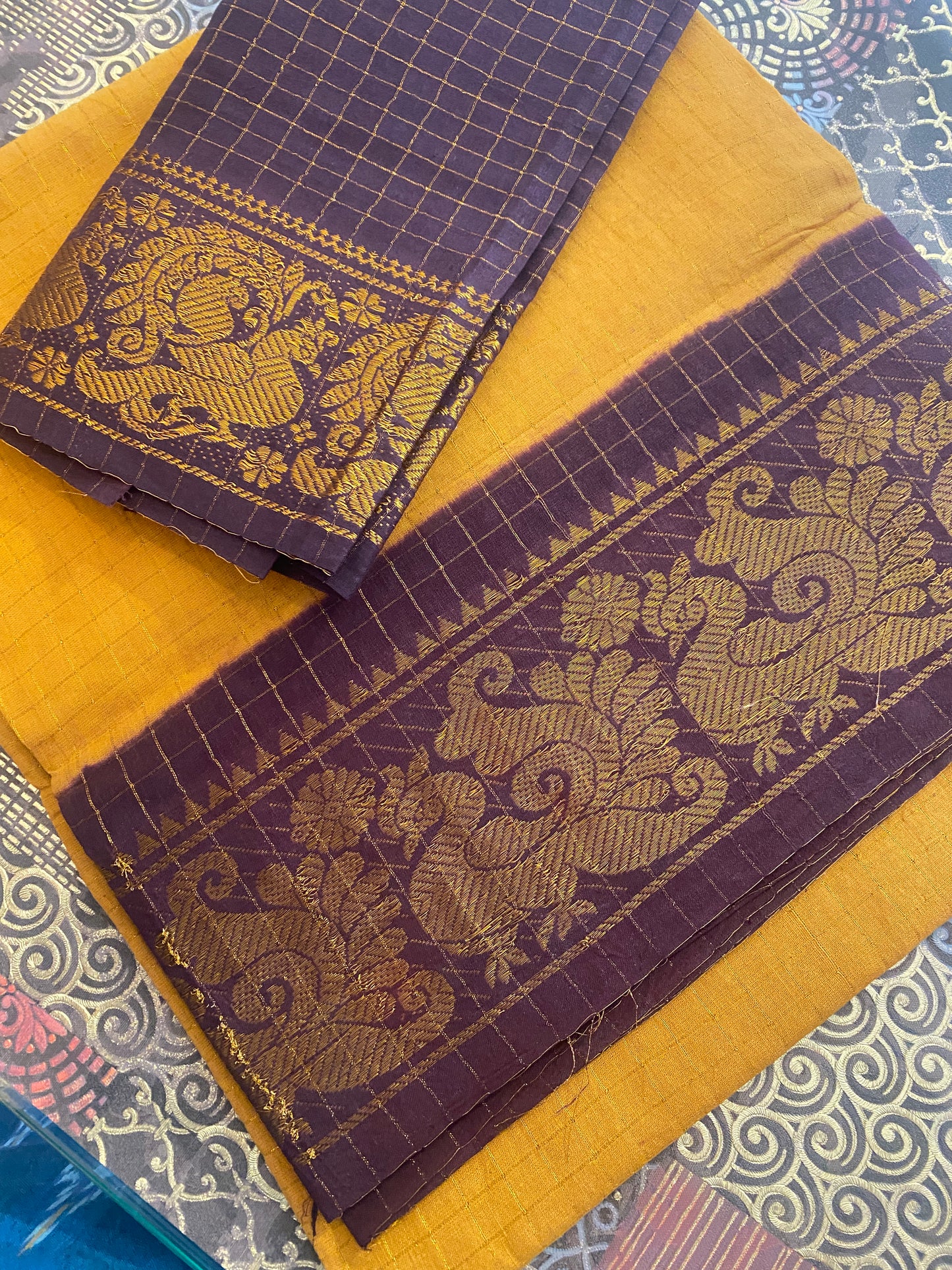 Madurai Sungudi Saree ( With Blouse )