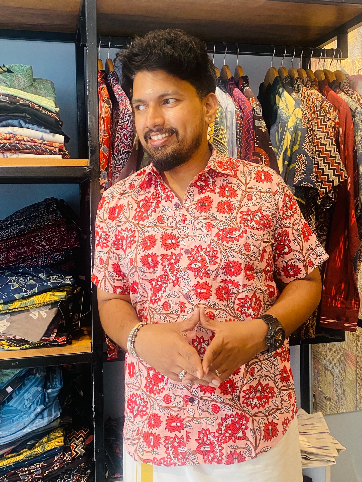 Printed Cotton Shirt