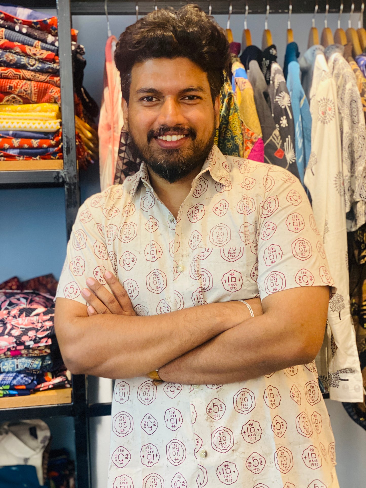 Premium Cotton Paisa Print Shirt