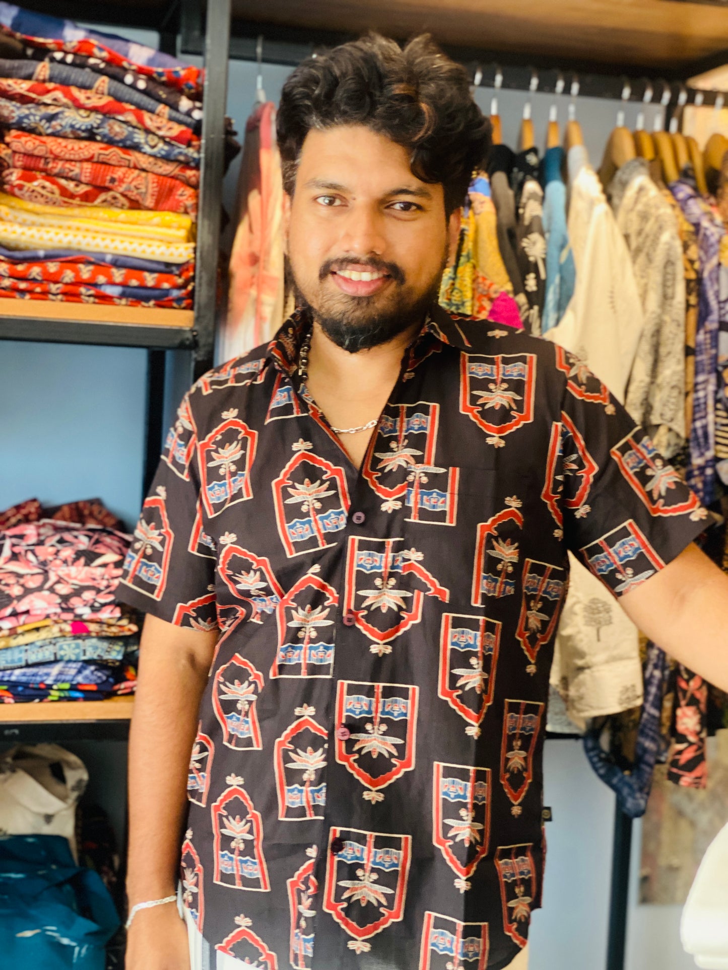 Cotton Printed Shirt