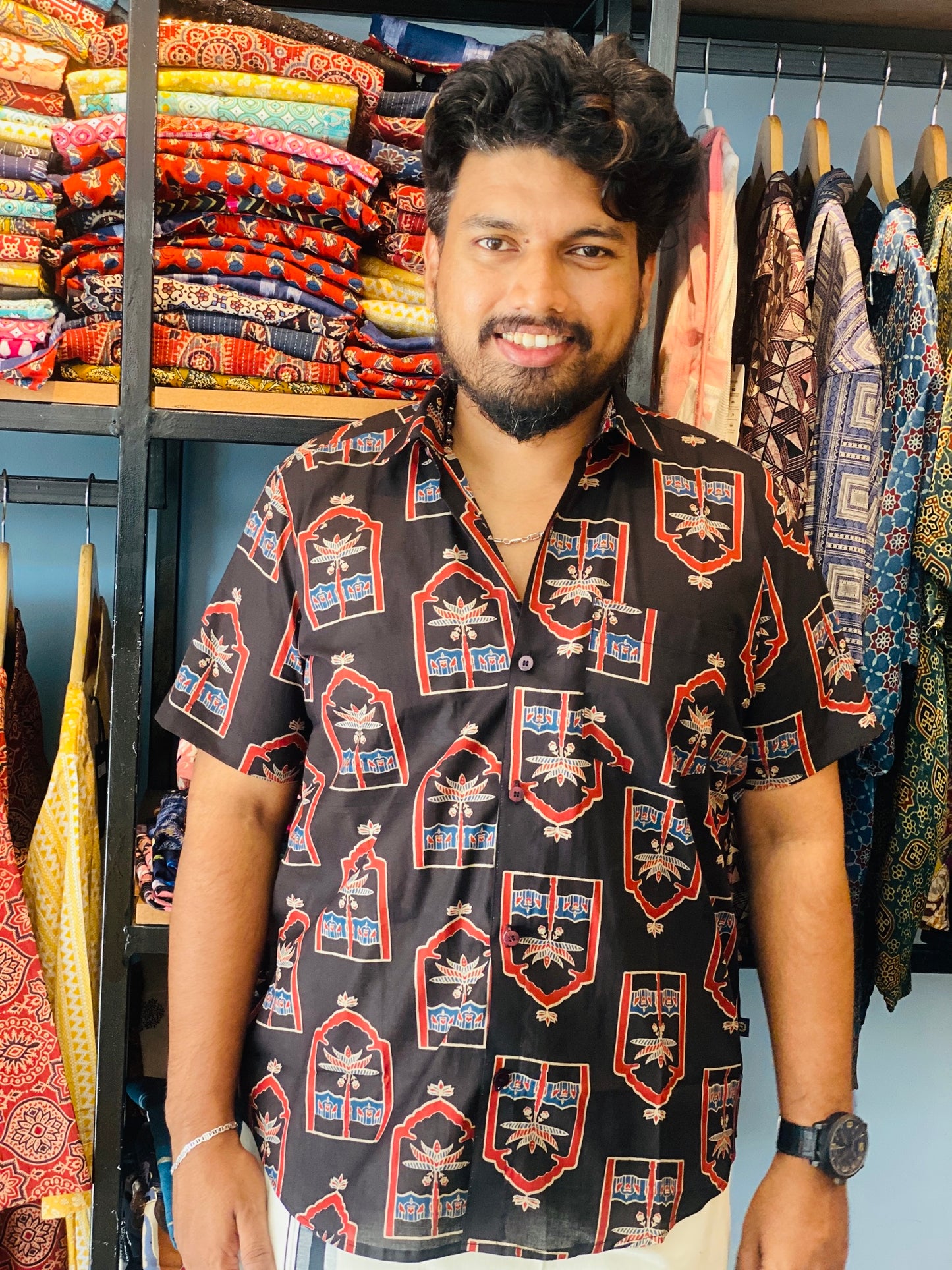 Cotton Printed Shirt
