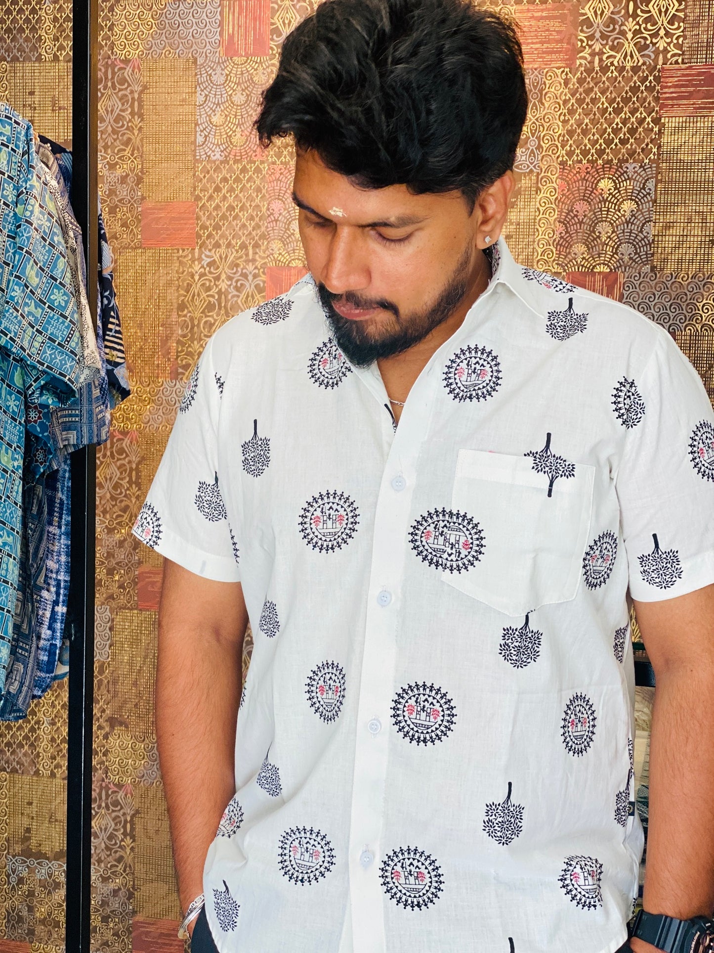 Cotton Printed Shirt