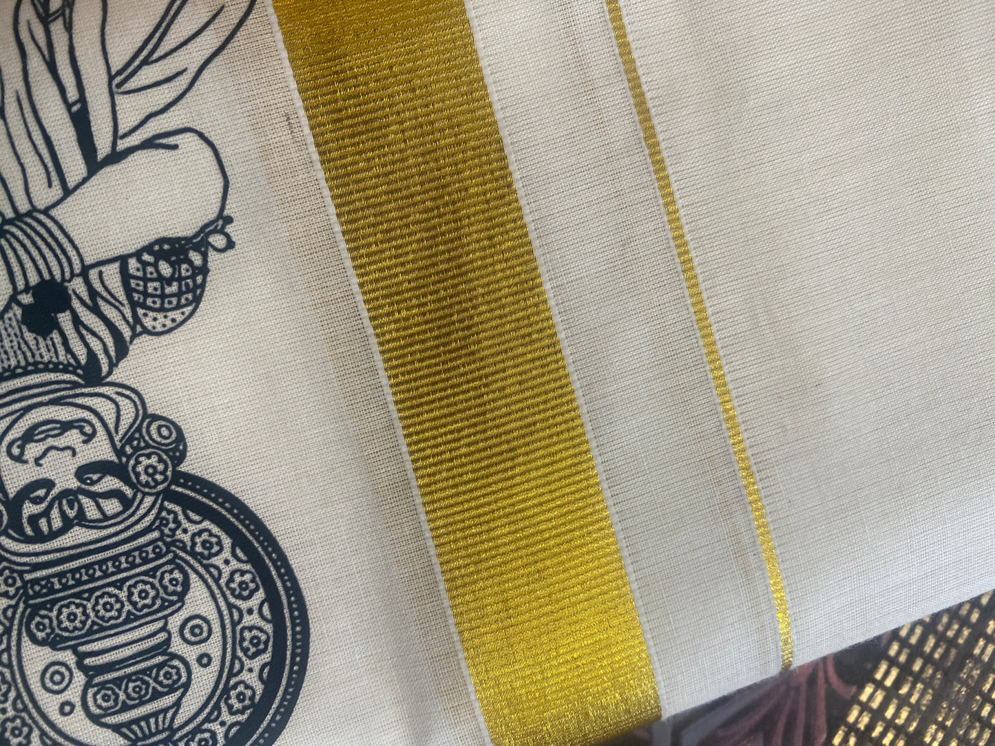 Hiranya K001 – Kathakali Heritage Edition Dhoti