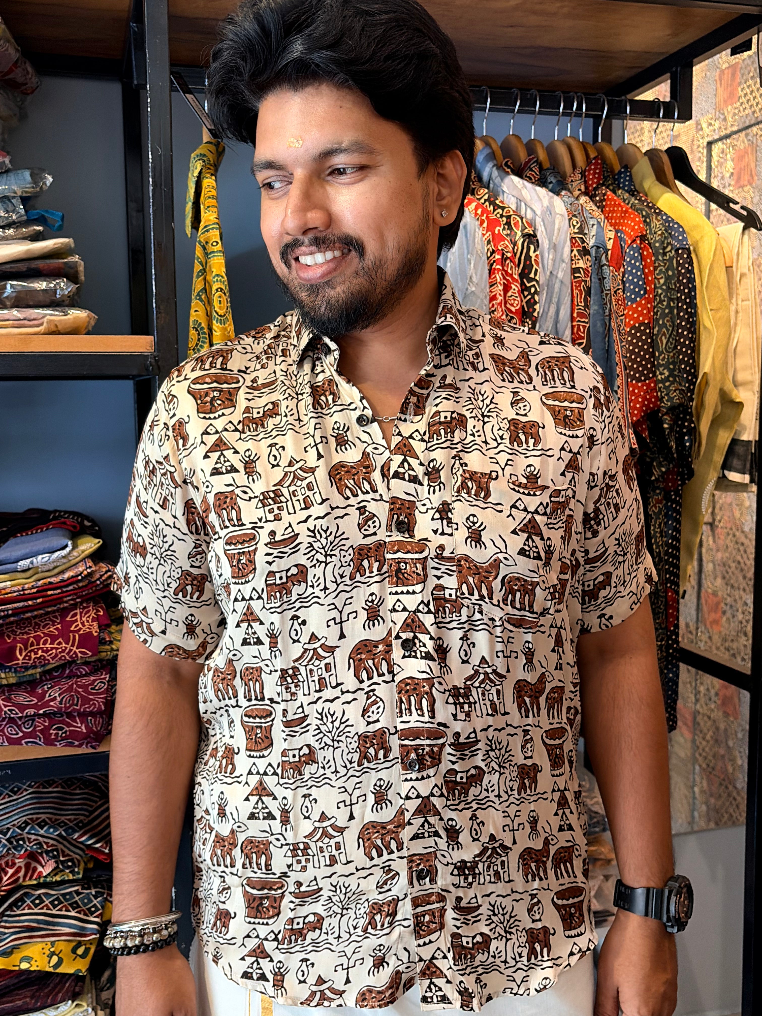 Gramika Modal Silk Shirt