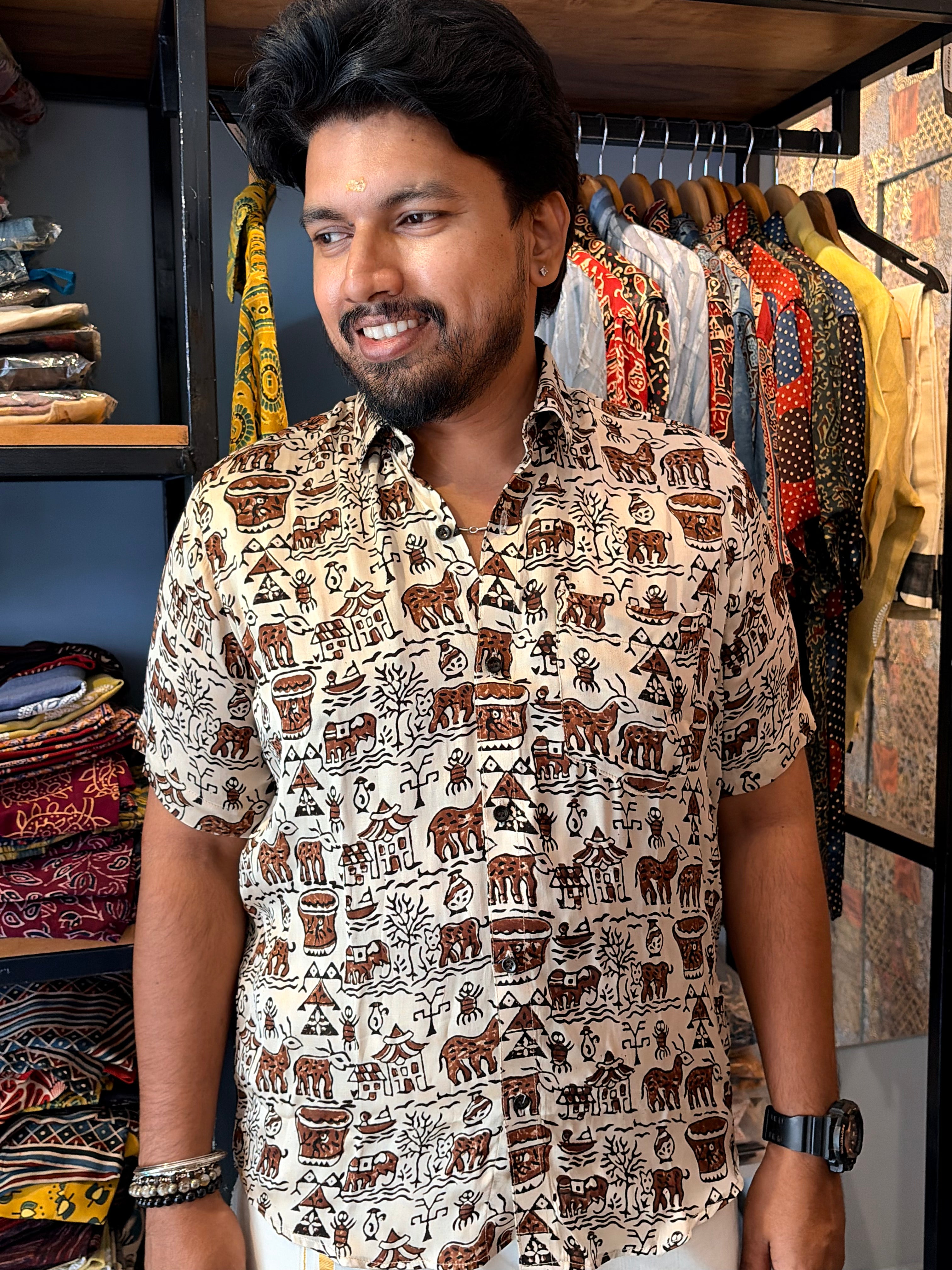 Gramika Modal Silk Shirt