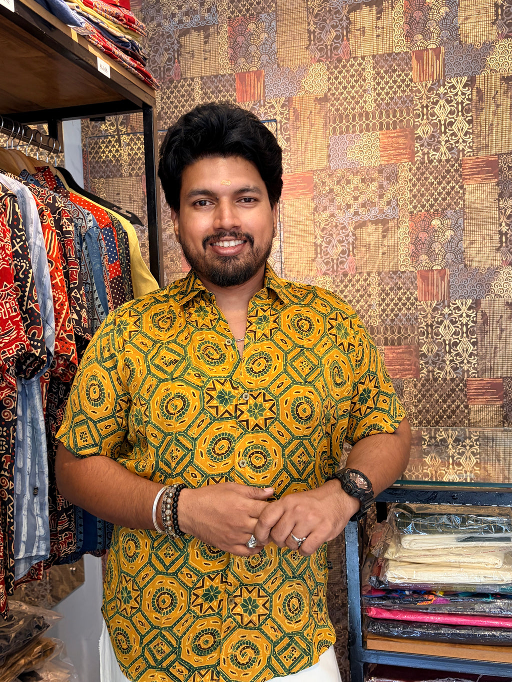 Rangrez Modal Silk Shirt