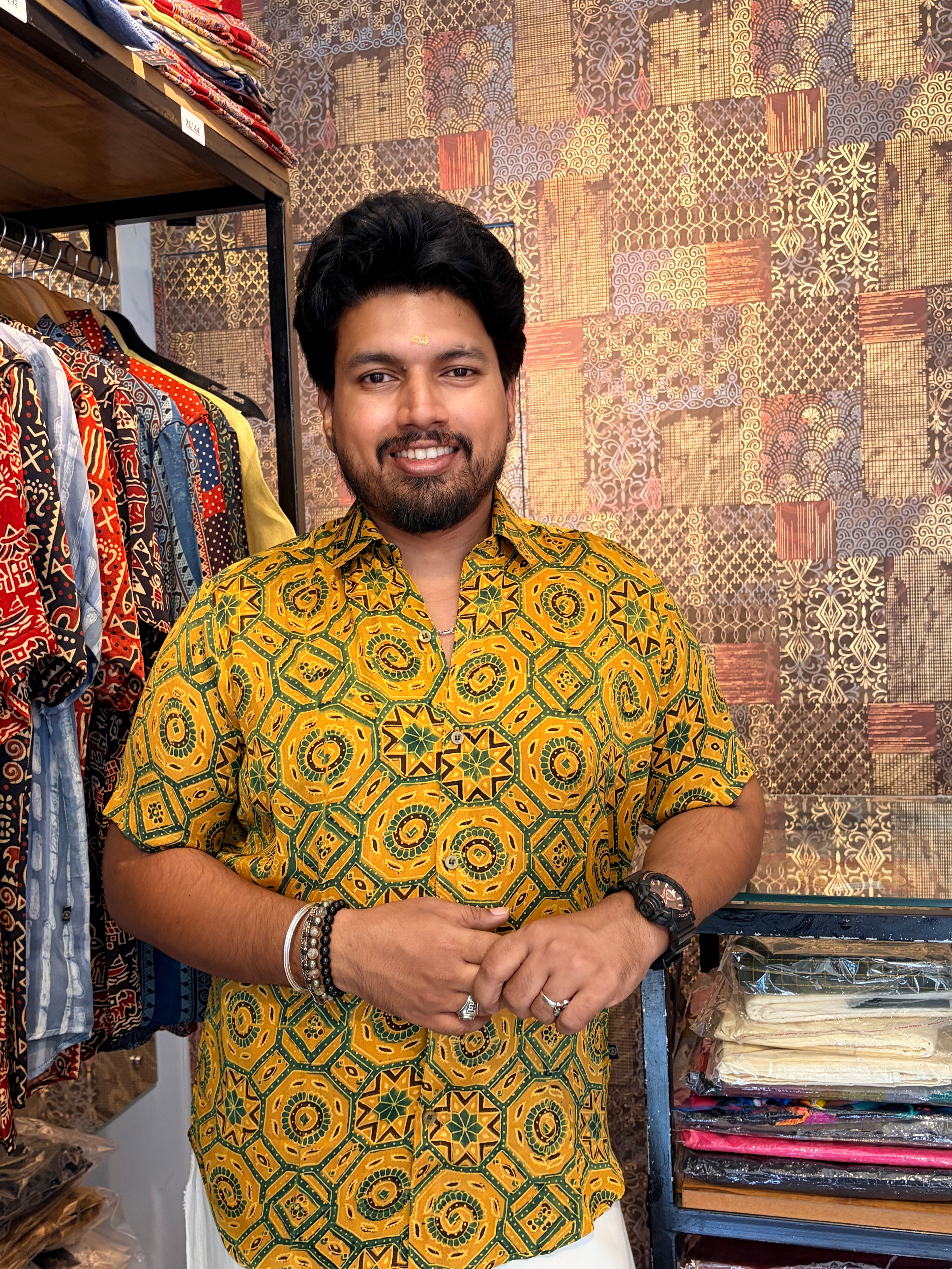 Rangrez Modal Silk Shirt