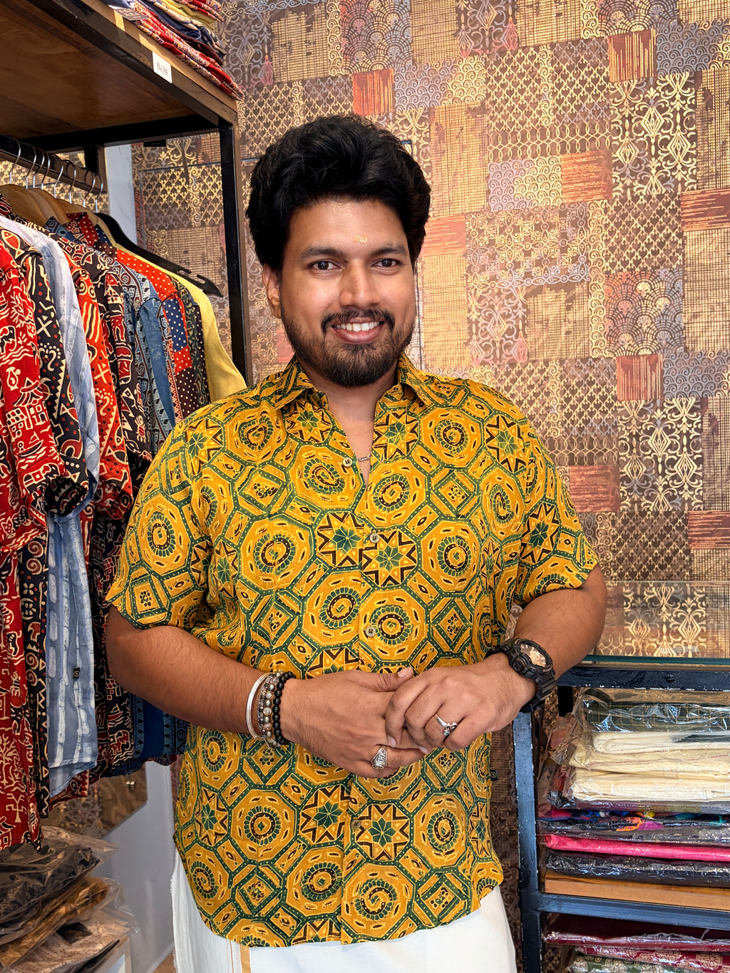 Rangrez Modal Silk Shirt