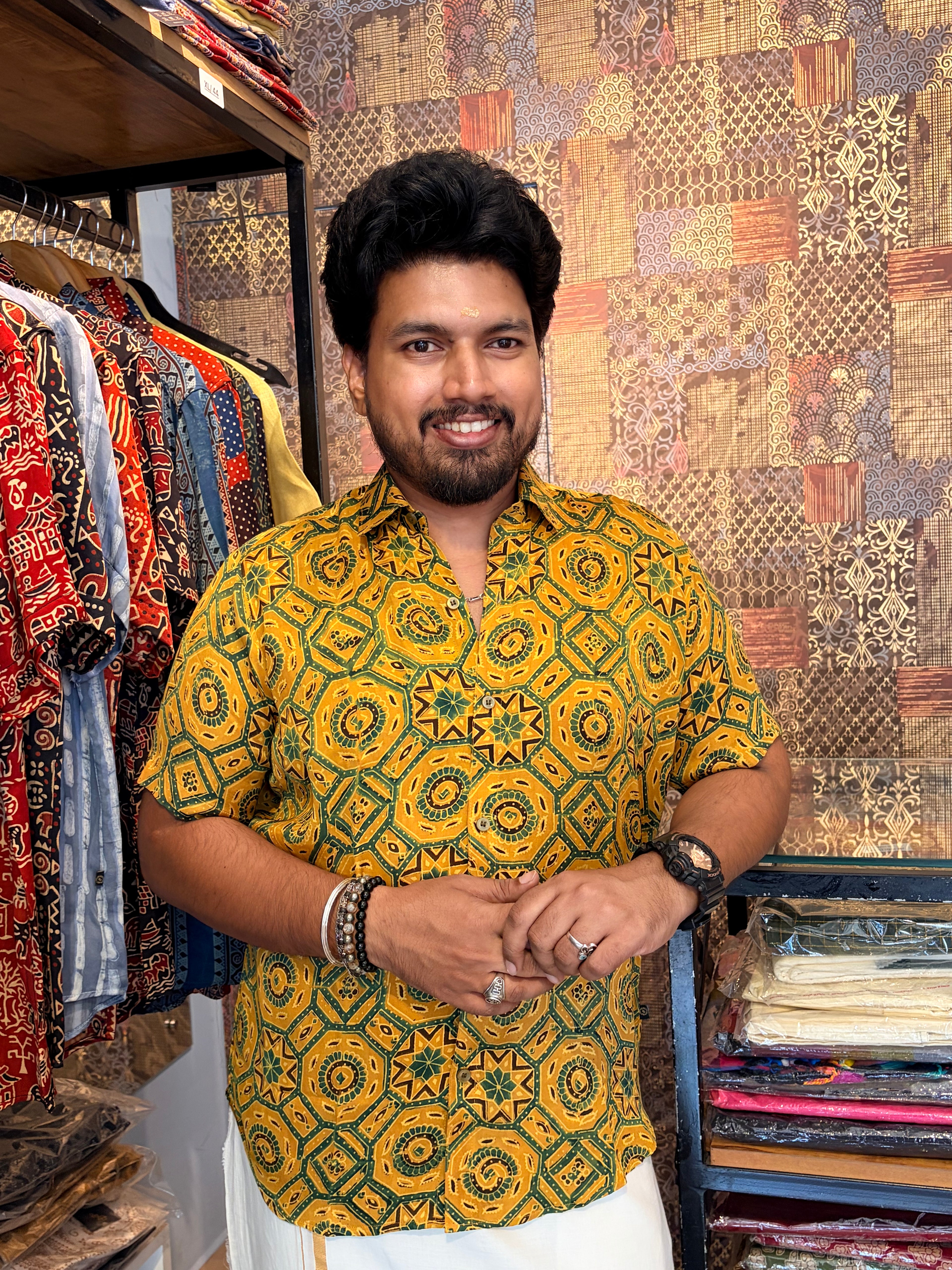 Rangrez Modal Silk Shirt