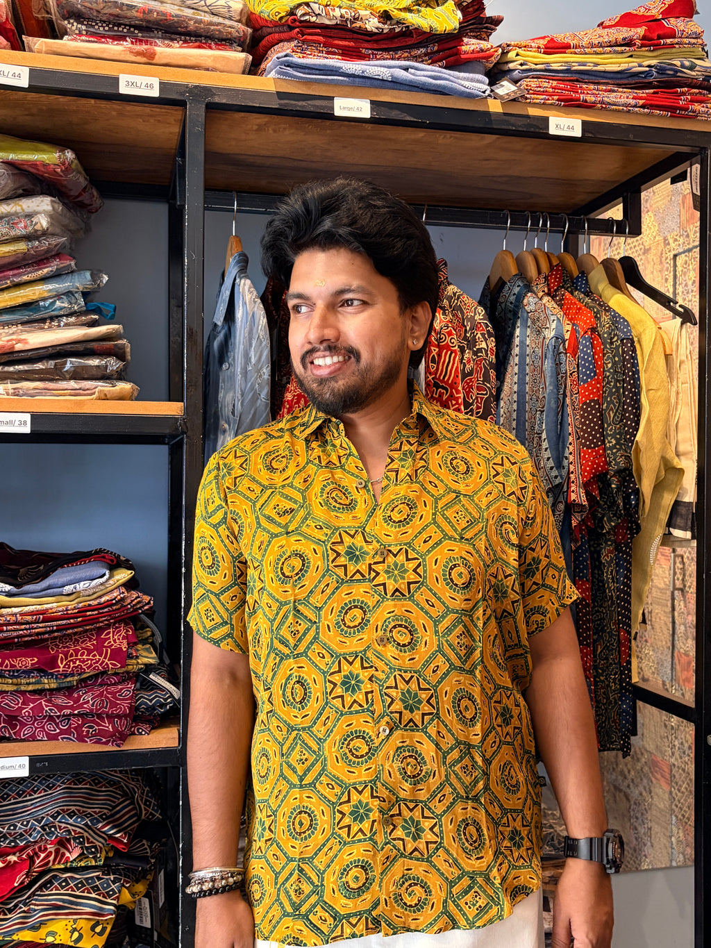 Rangrez Modal Silk Shirt