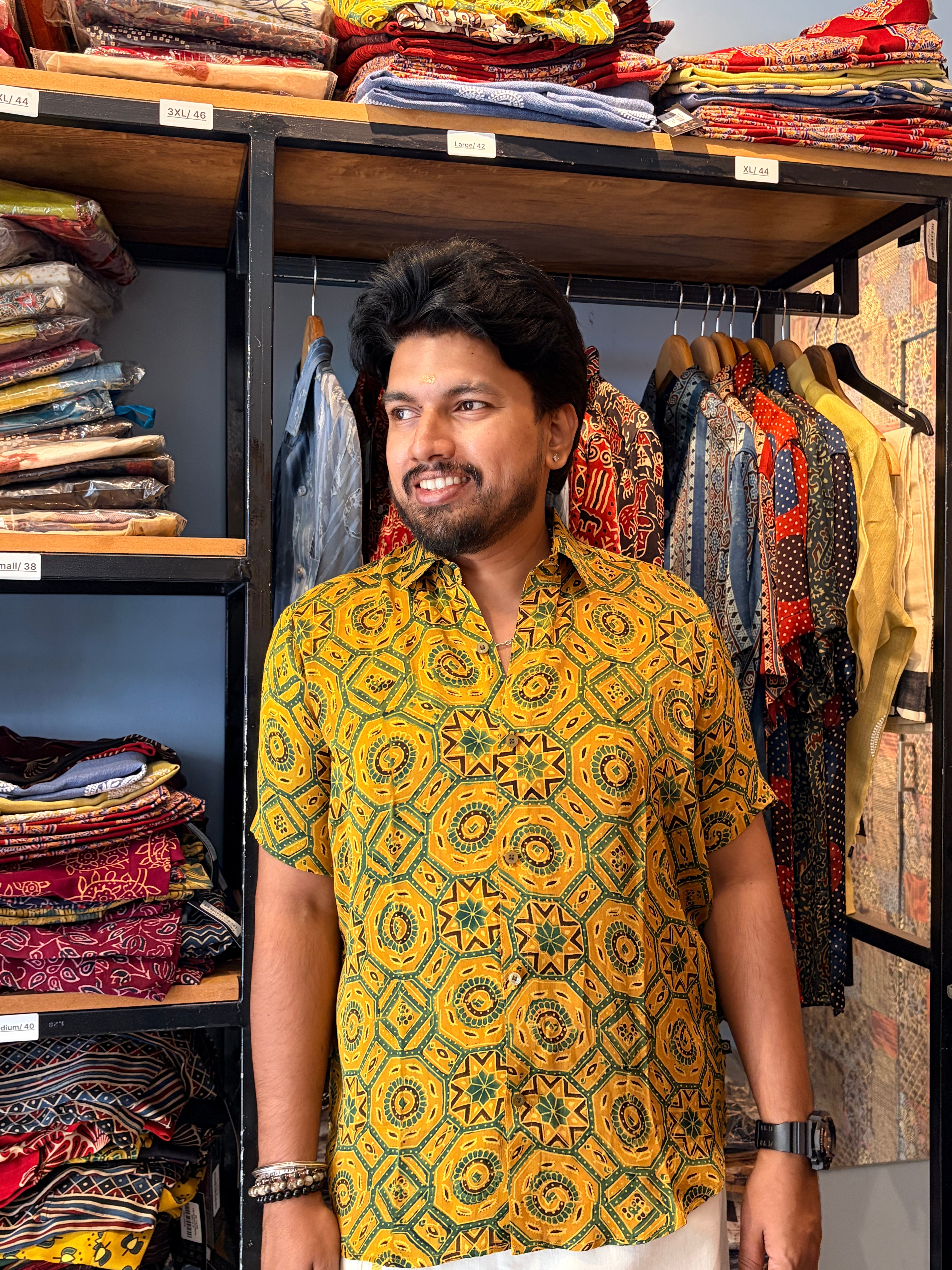 Rangrez Modal Silk Shirt