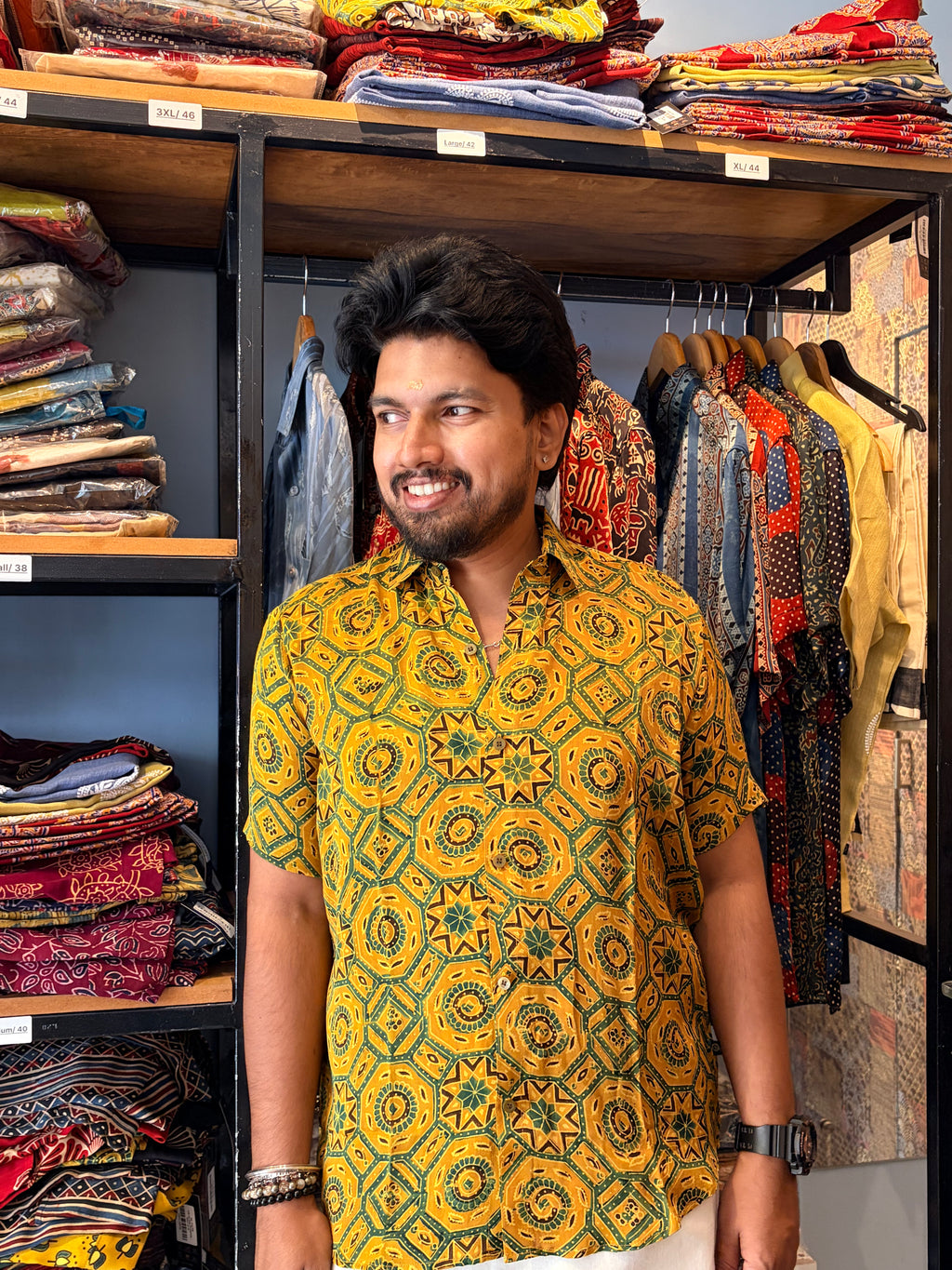 Rangrez Modal Silk Shirt