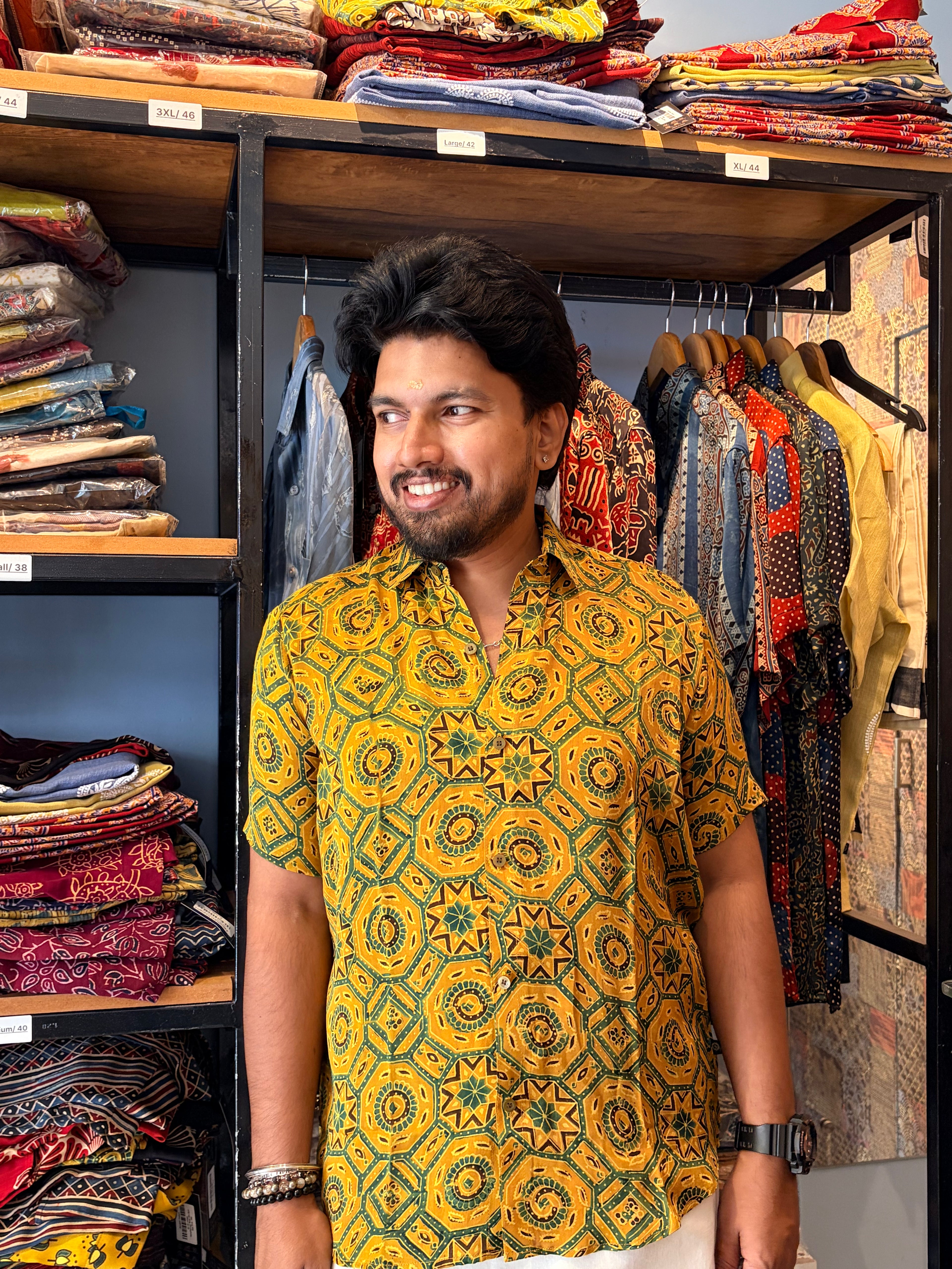 Rangrez Modal Silk Shirt