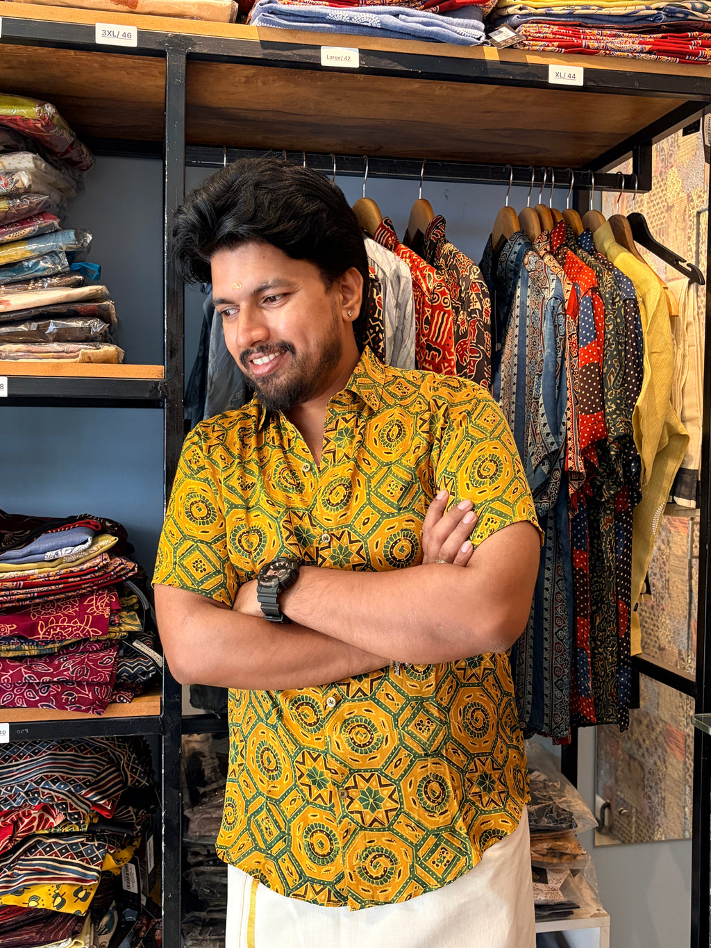 Rangrez Modal Silk Shirt