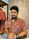 Lohita- Kalamkari Premium Cotton Shirt
