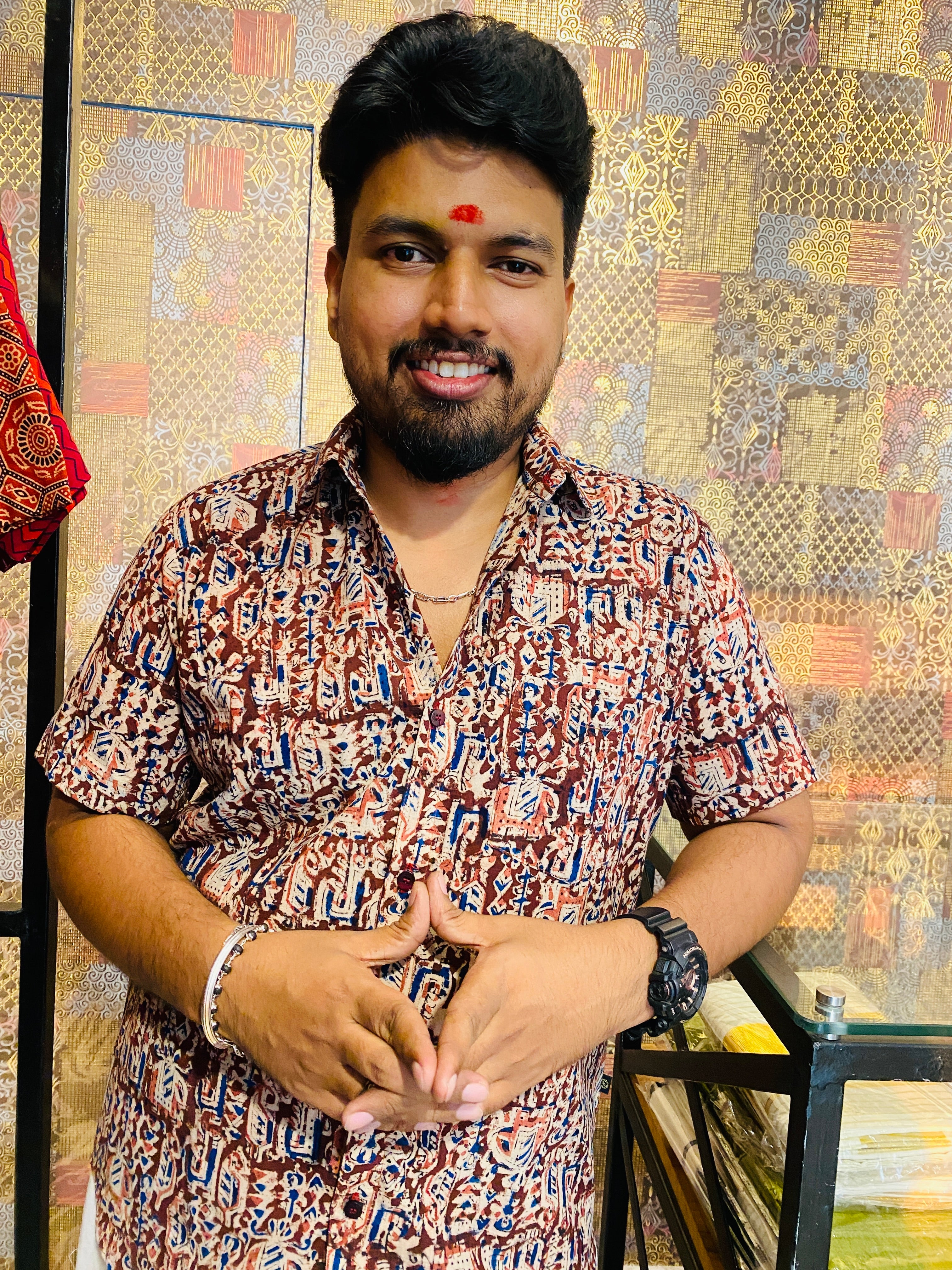 Dhara - Kalamkari Cotton Shirt
