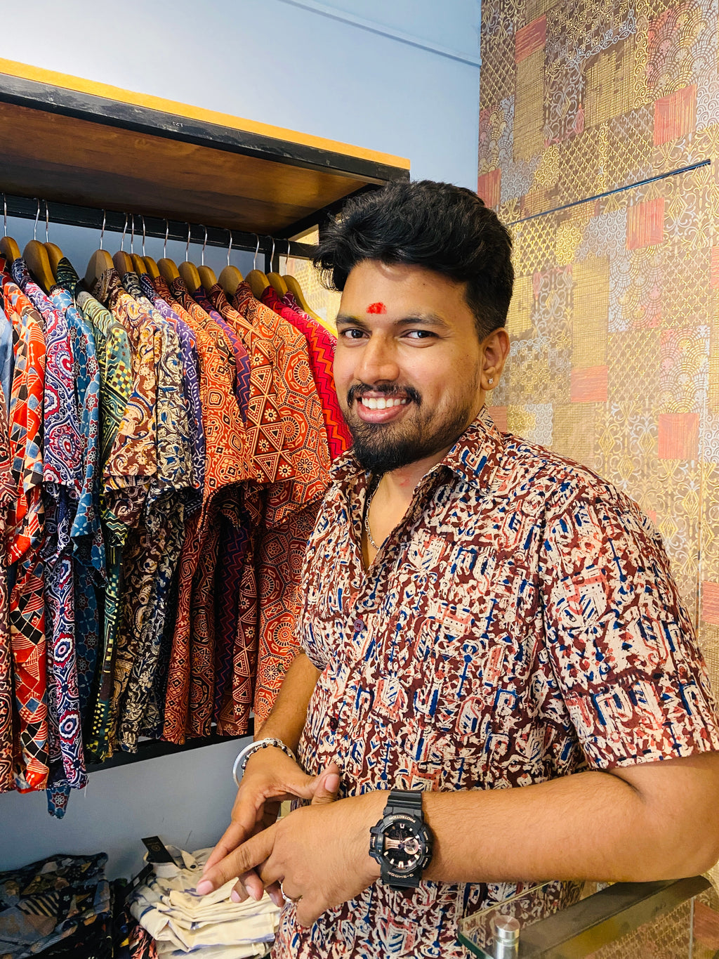 Dhara - Kalamkari Cotton Shirt