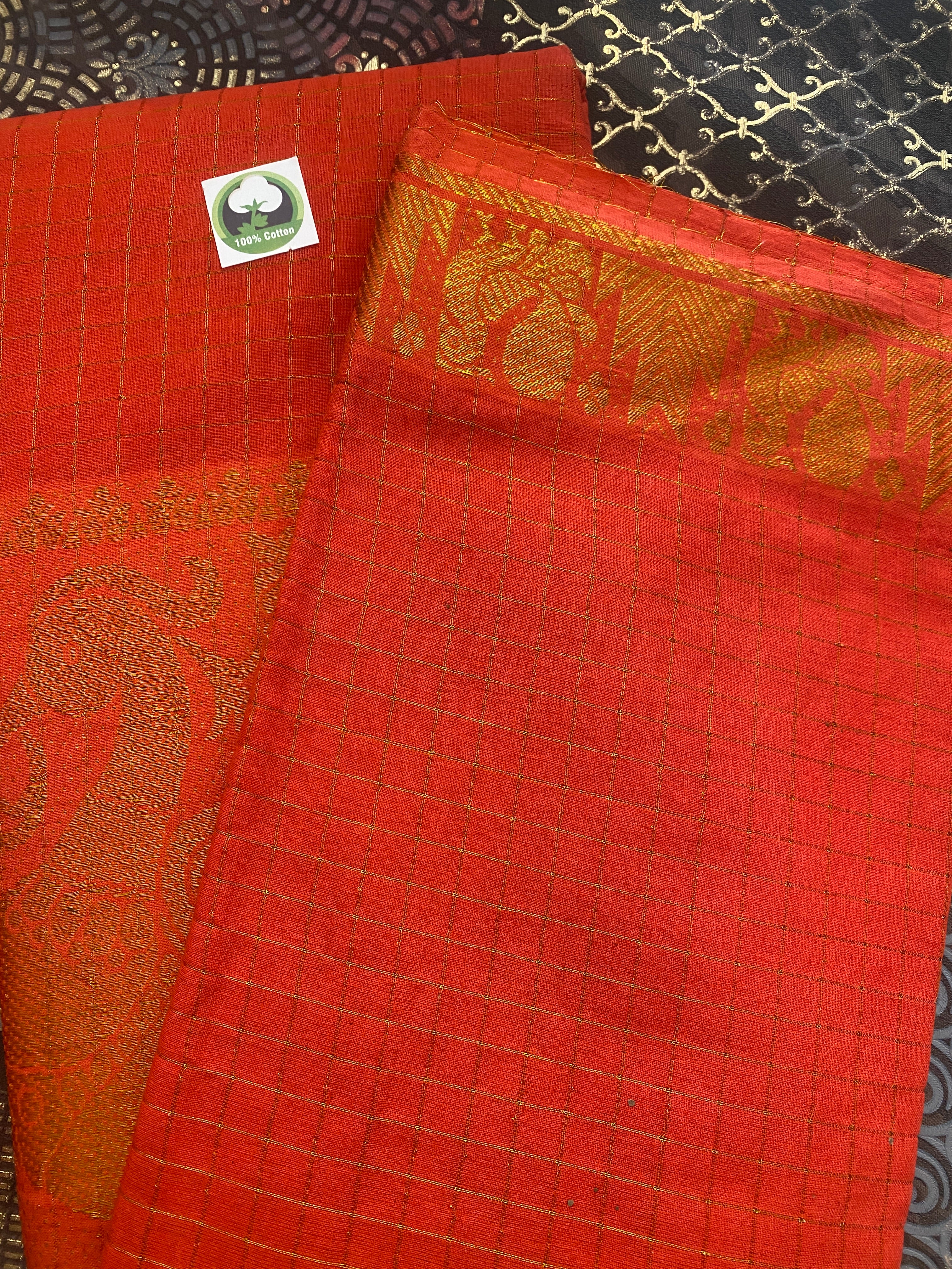 Madurai Sungudi Saree ( With Blouse )