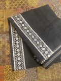 Colour Dhothi With Printed Kara