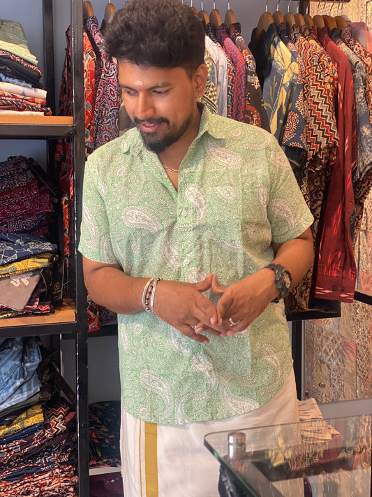 Printed Cotton Shirt