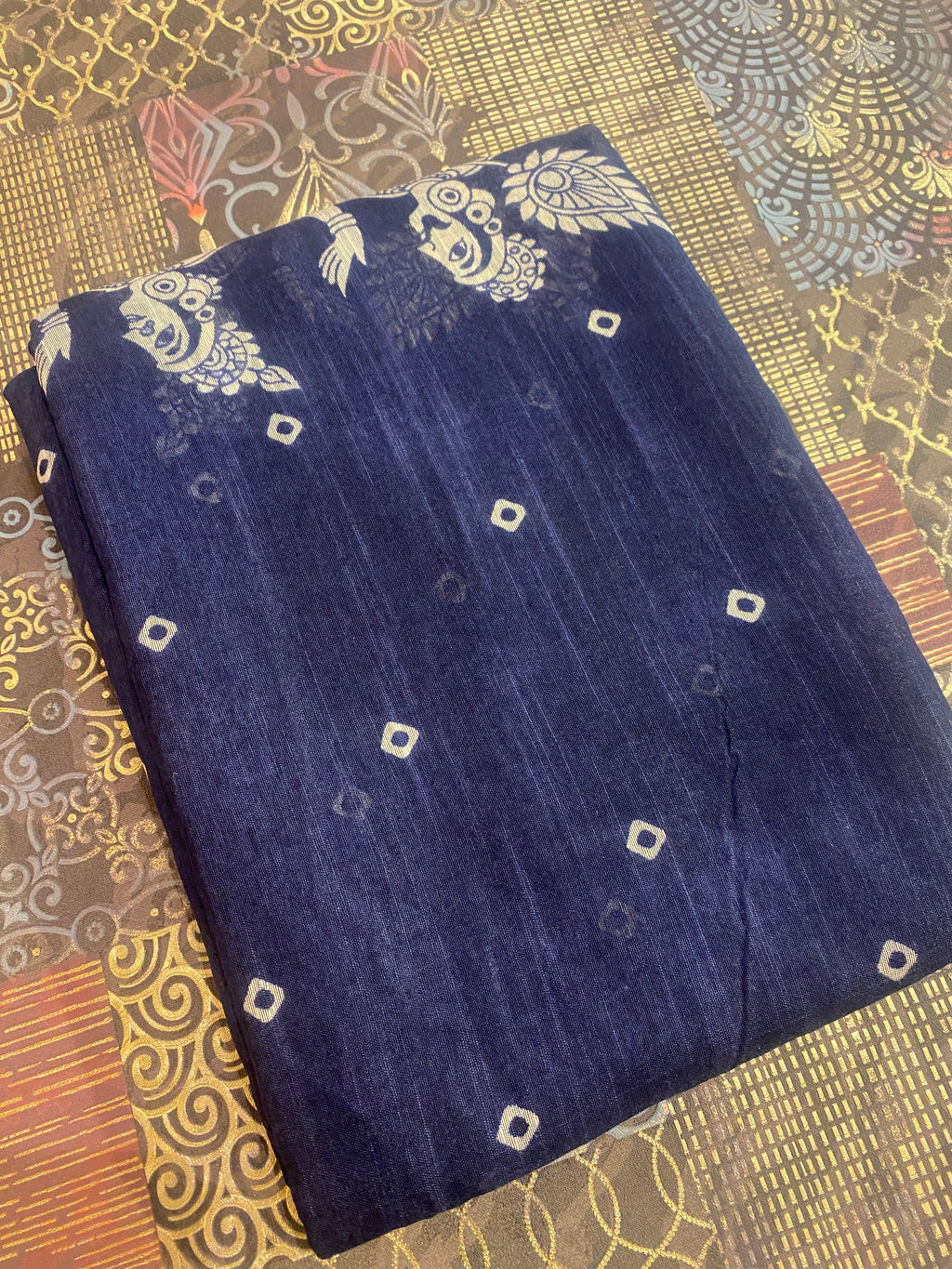 Pen Kalamkari Saree