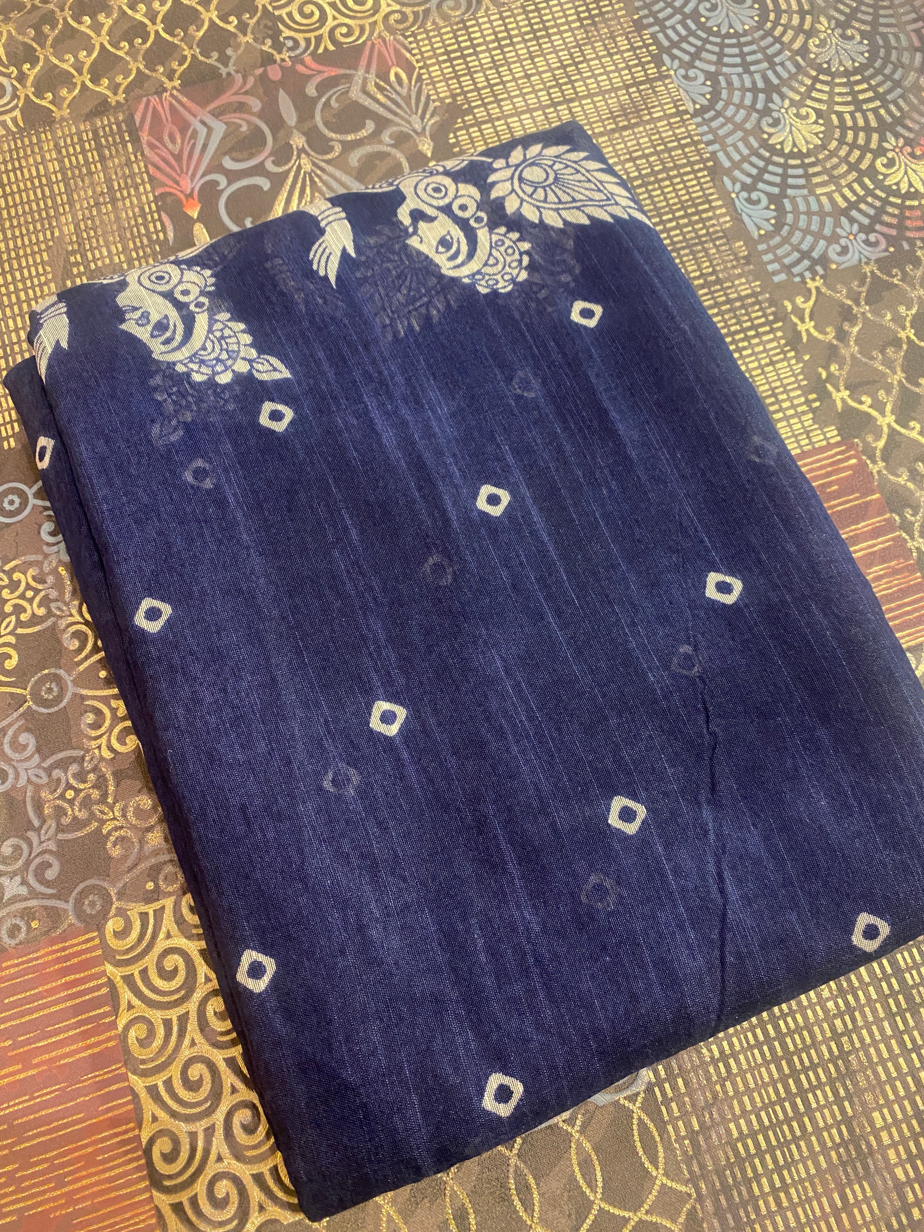 Pen Kalamkari Saree