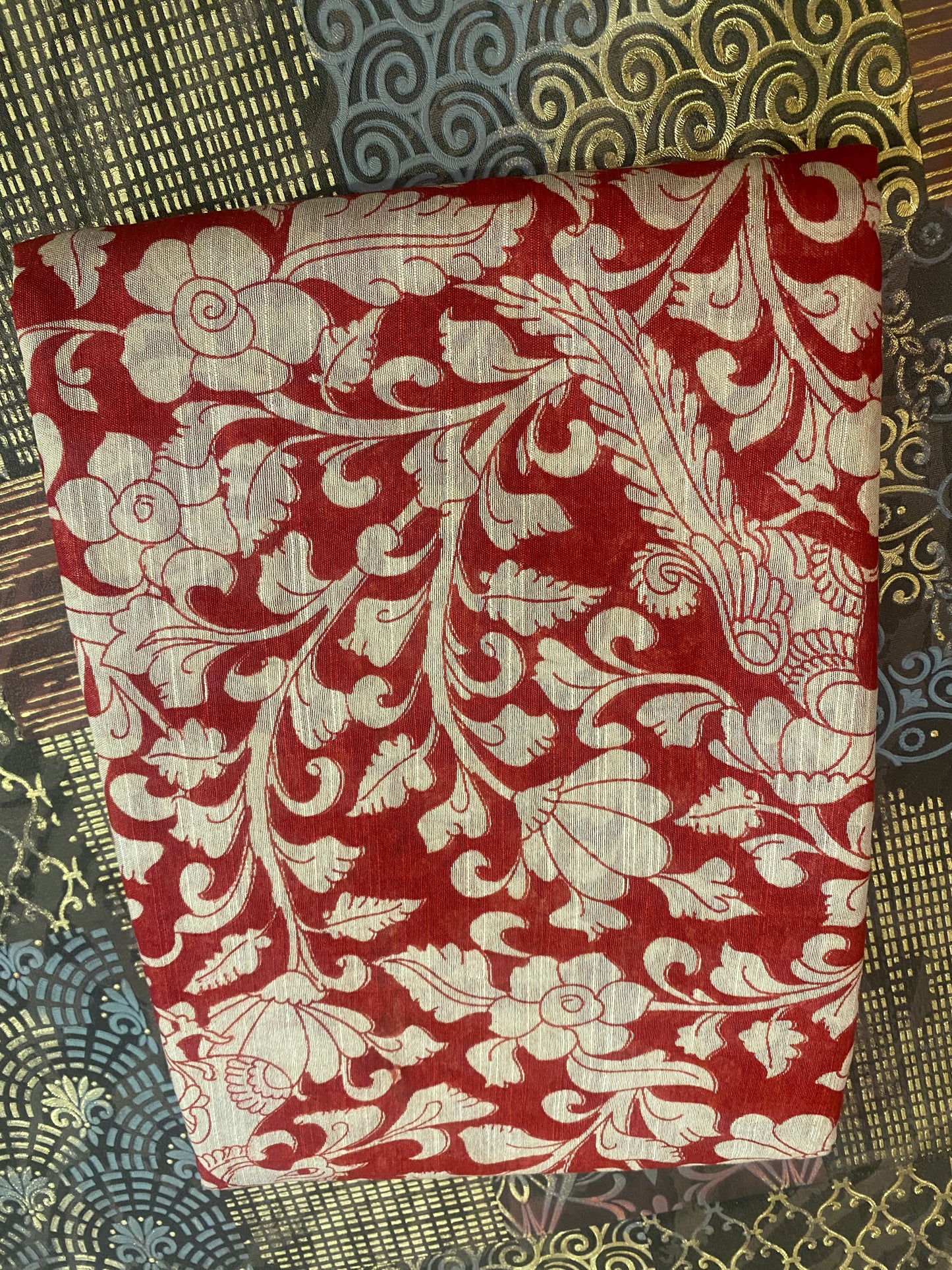 Pen Kalamkari Saree