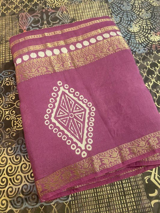 Pure Viscose Silk Saree