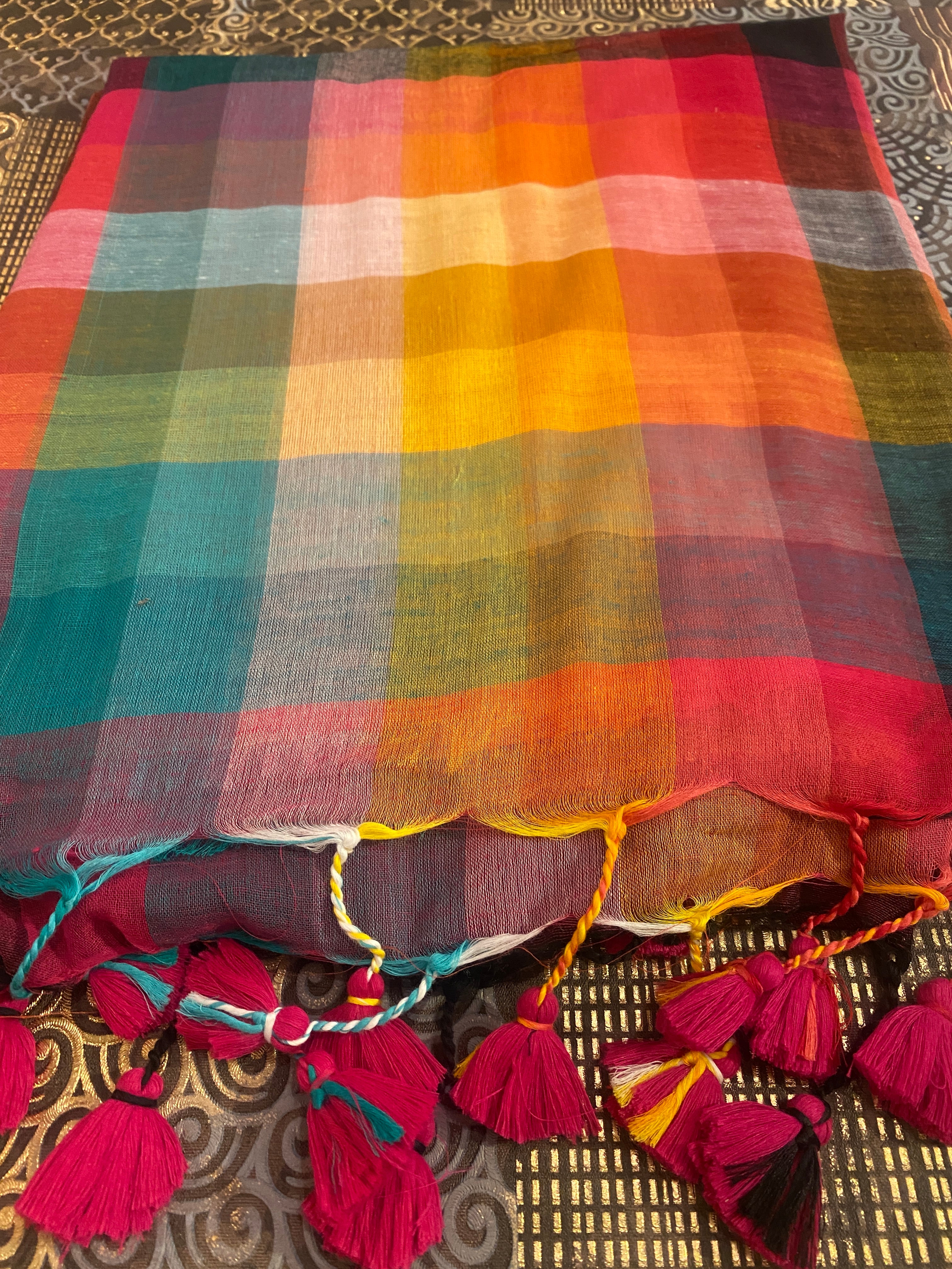 Premium Malmal Cotton Saree