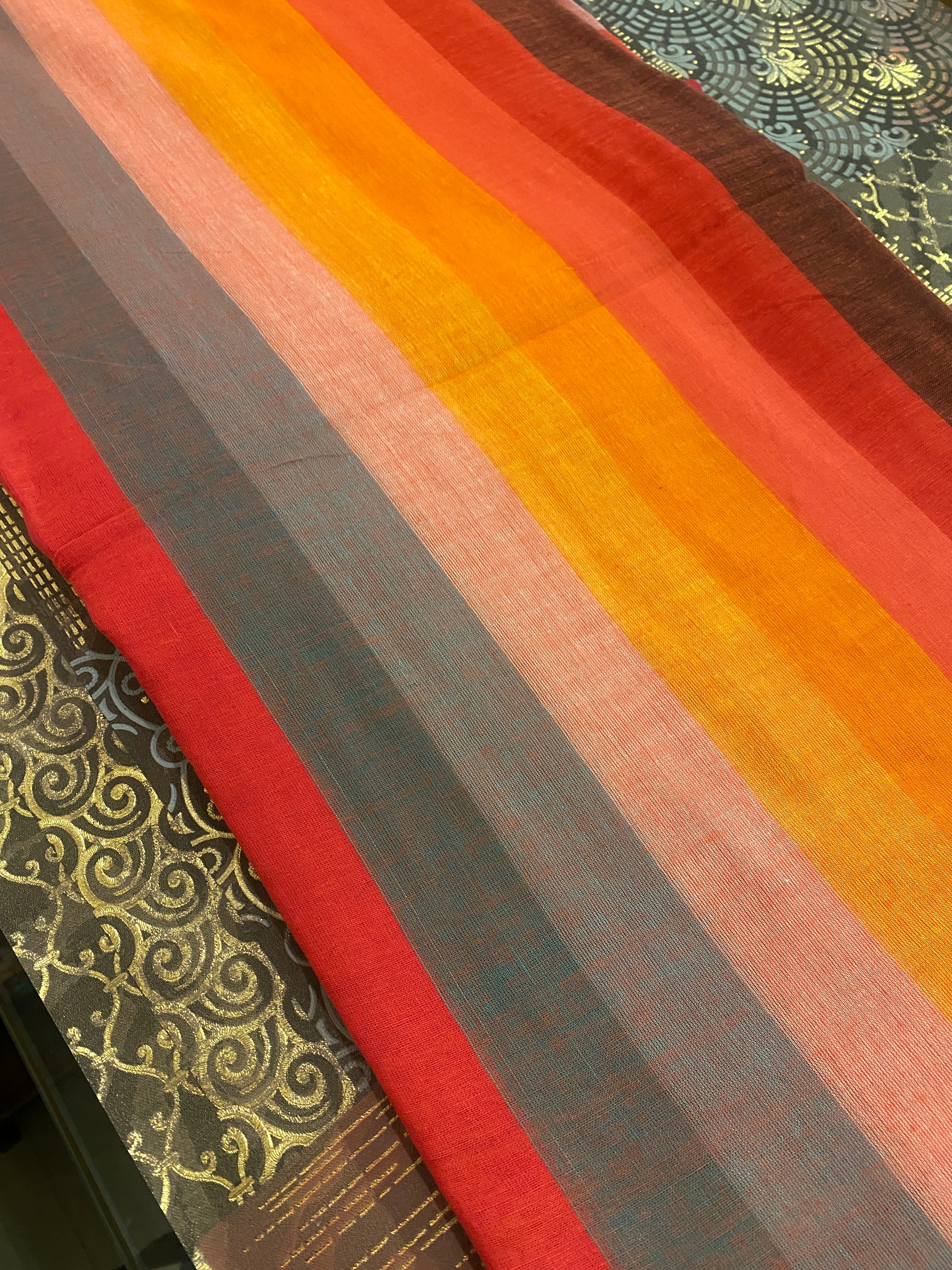 Premium Malmal Cotton Saree