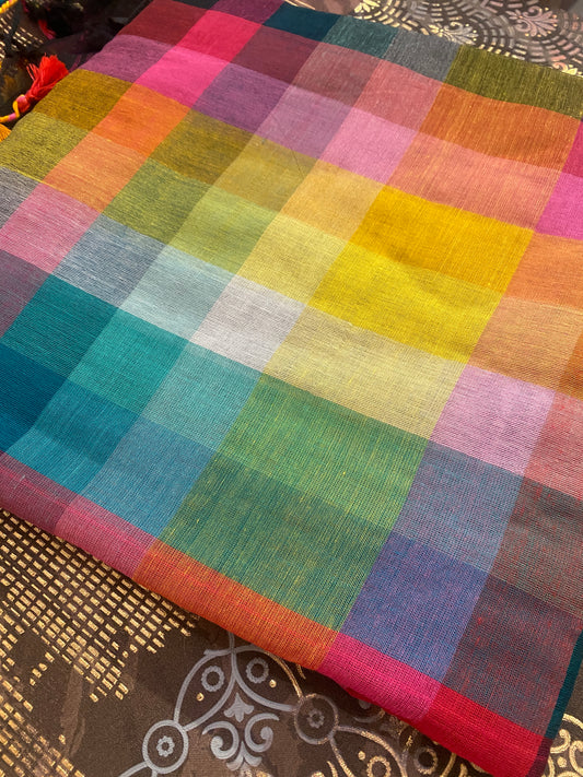 Premium Malmal Cotton Saree