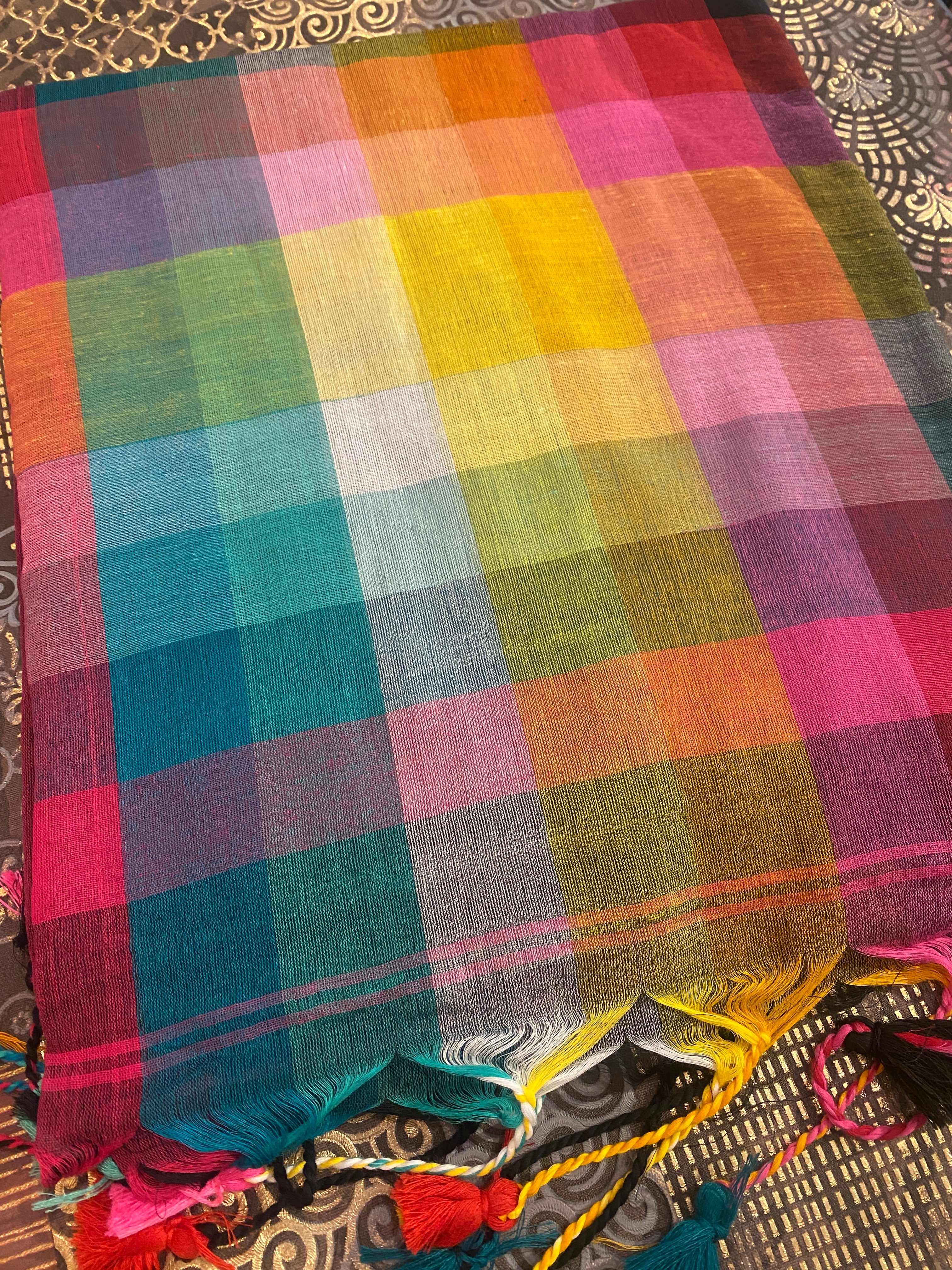 Premium Malmal Cotton Saree