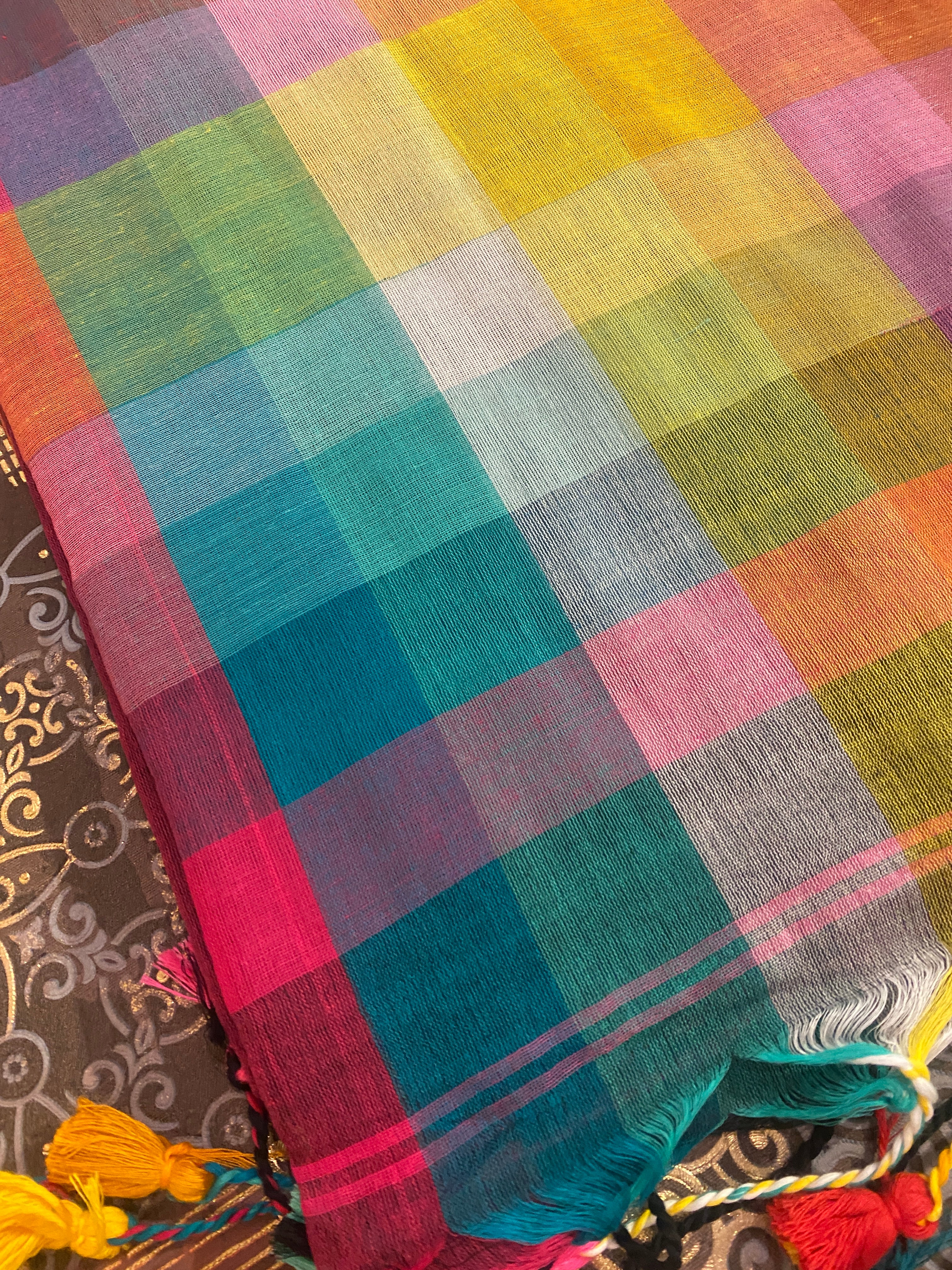 Premium Malmal Cotton Saree