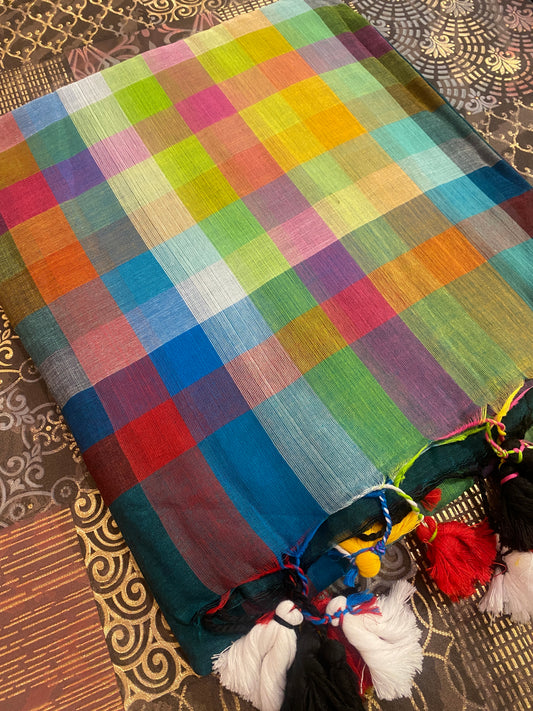 Premium Malmal Cotton Saree