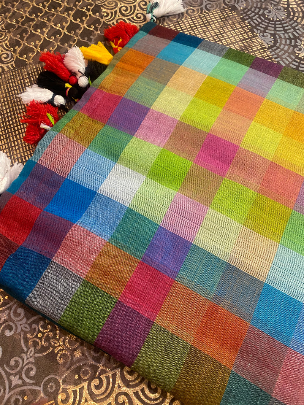 Premium Malmal Cotton Saree