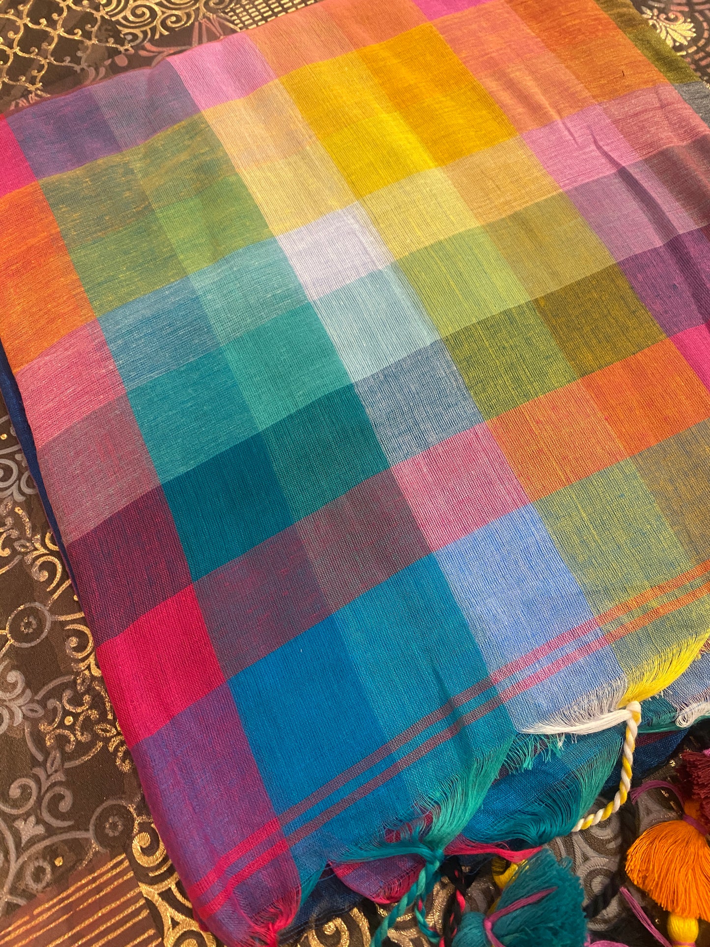 Premium Malmal Cotton Saree