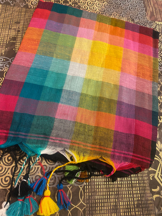 Premium Malmal Cotton Saree