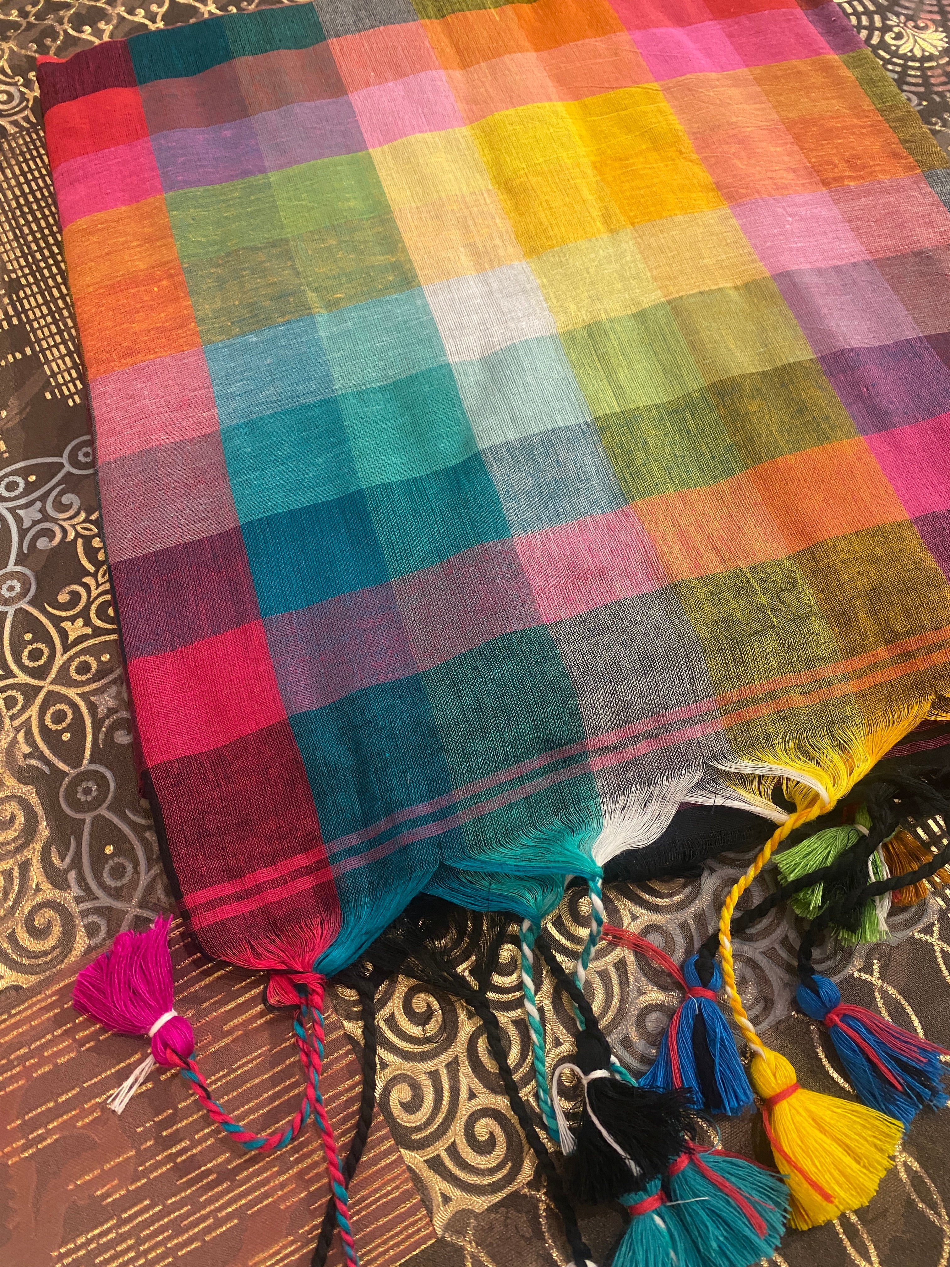 Premium Malmal Cotton Saree