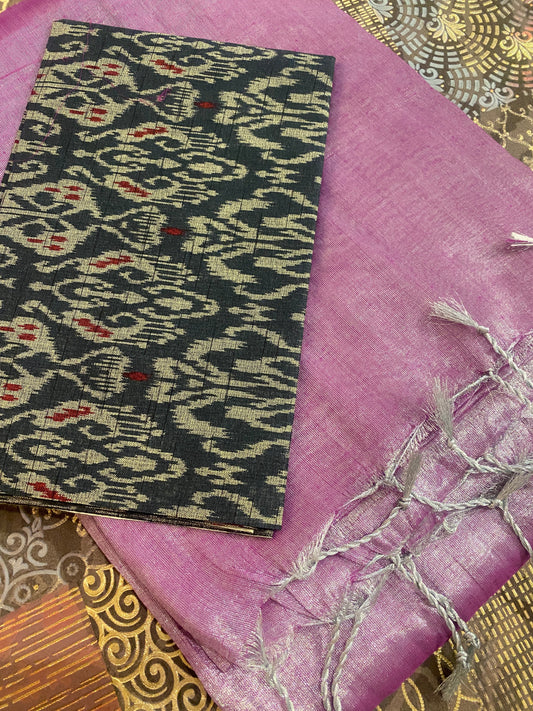 Soft Tissue Saree With Blouse