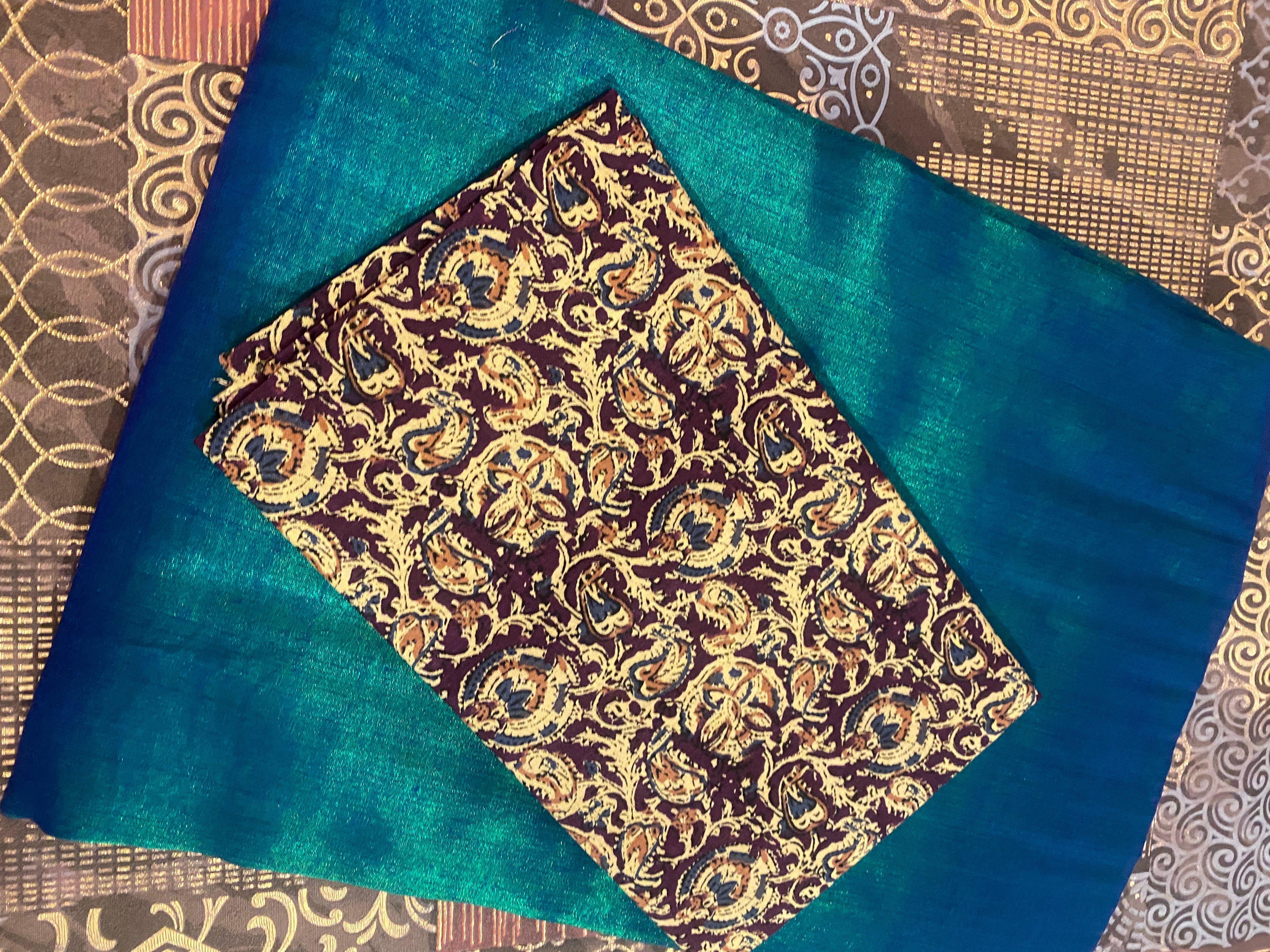 Soft Tissue Saree With Blouse