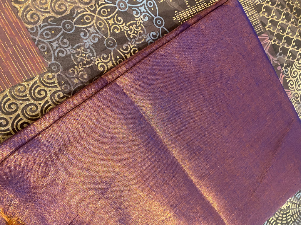 Soft Tissue Saree With Blouse