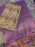 Soft Tissue Saree With Blouse