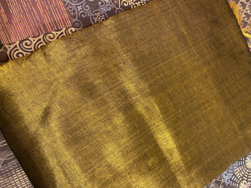Soft Tissue Saree With Blouse