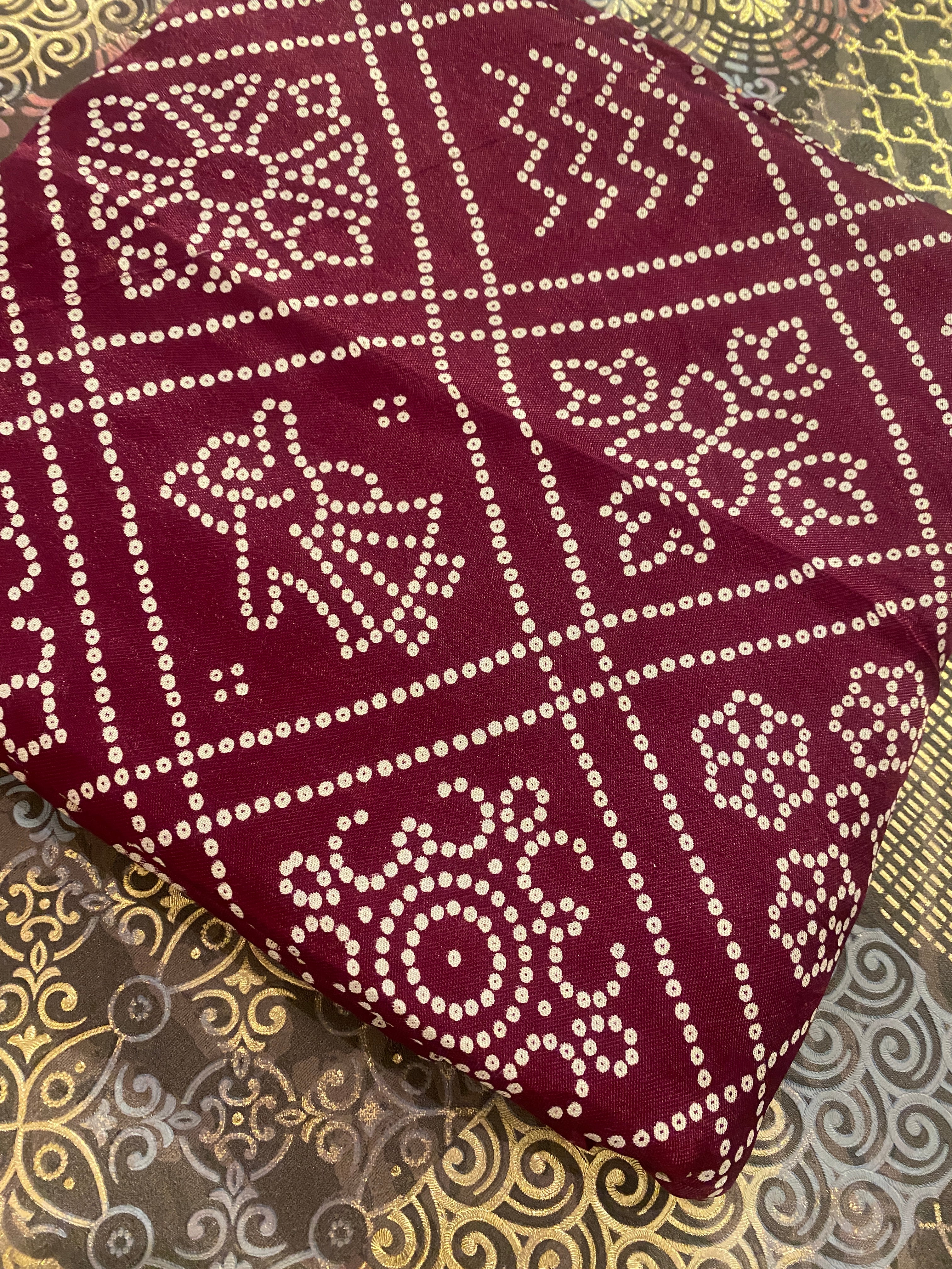 Pure Bandhini Saree