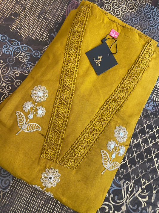 Imported Flex Cotton Top & Bottom Set