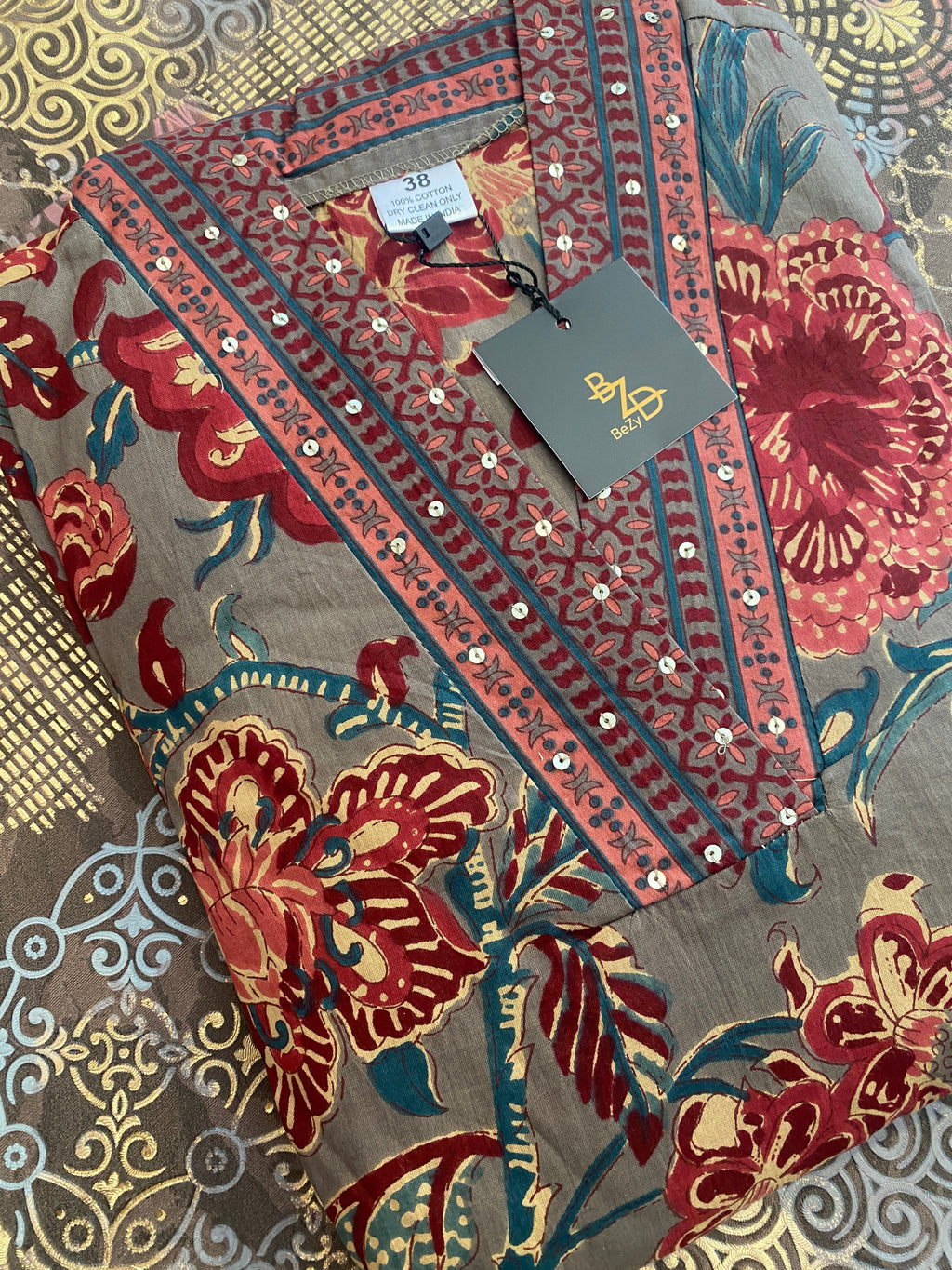 Pure Cotton Kurta Set with Dupatta