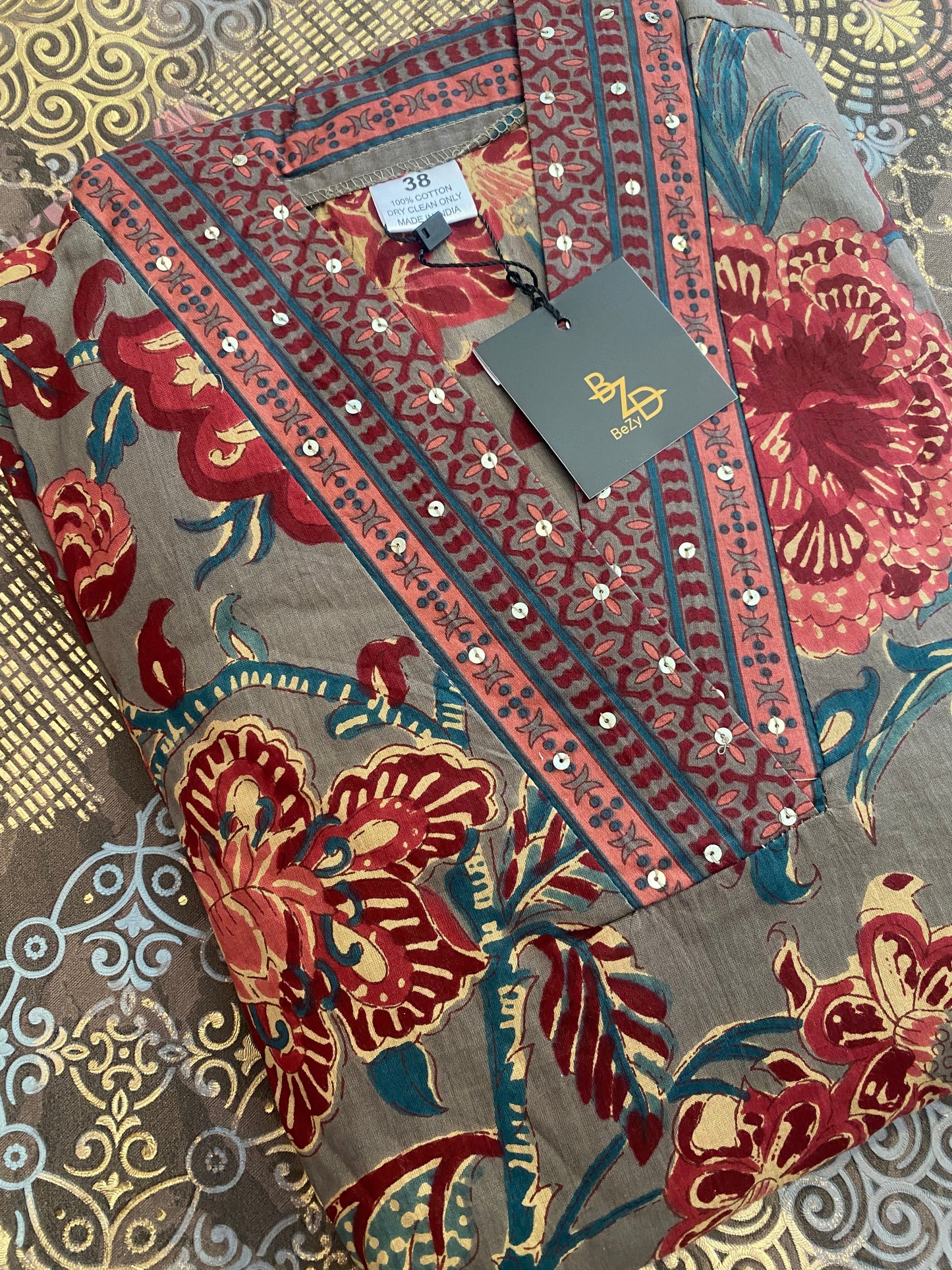 Pure Cotton Kurta Set with Dupatta