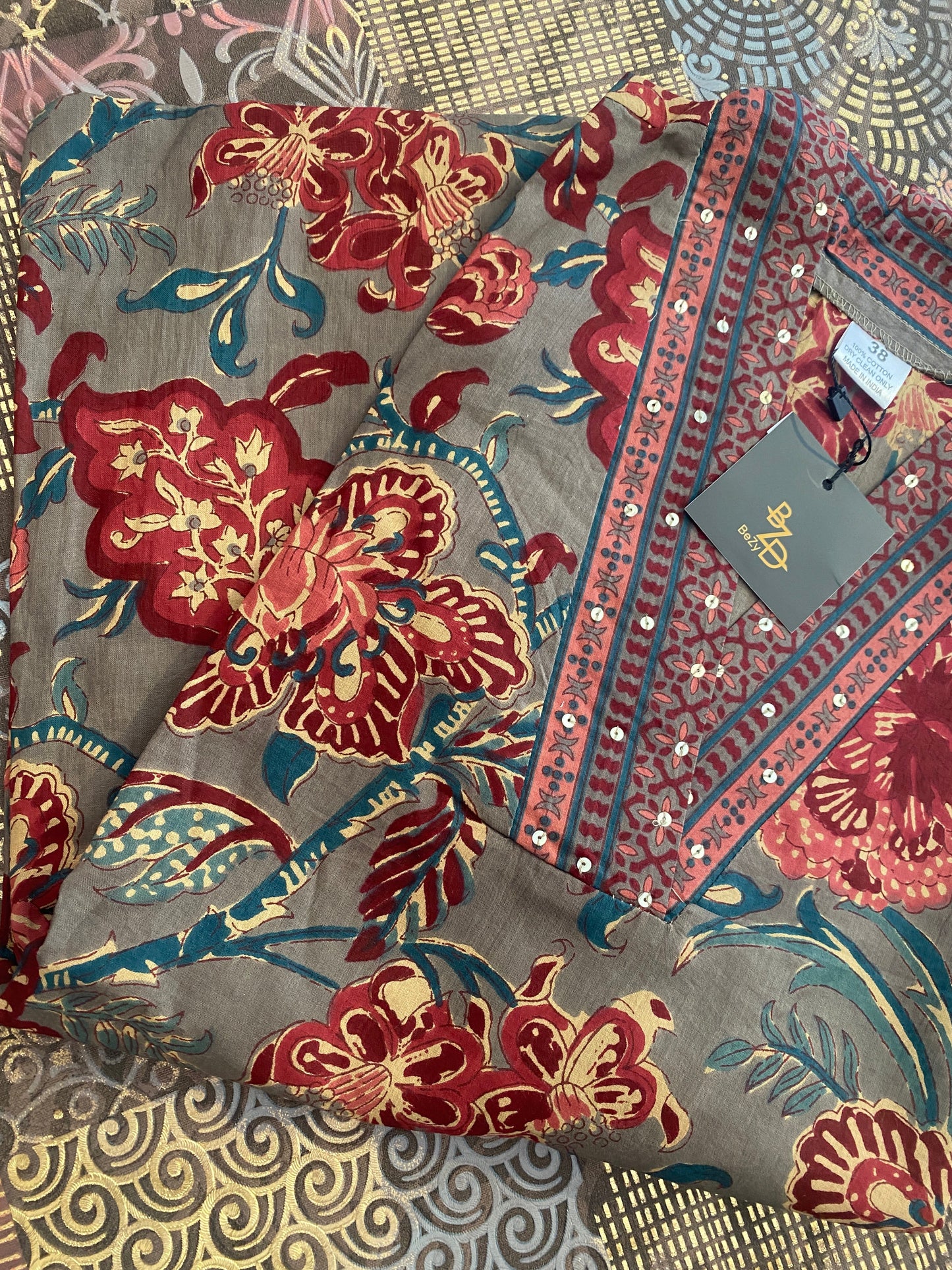 Pure Cotton Kurta Set with Dupatta